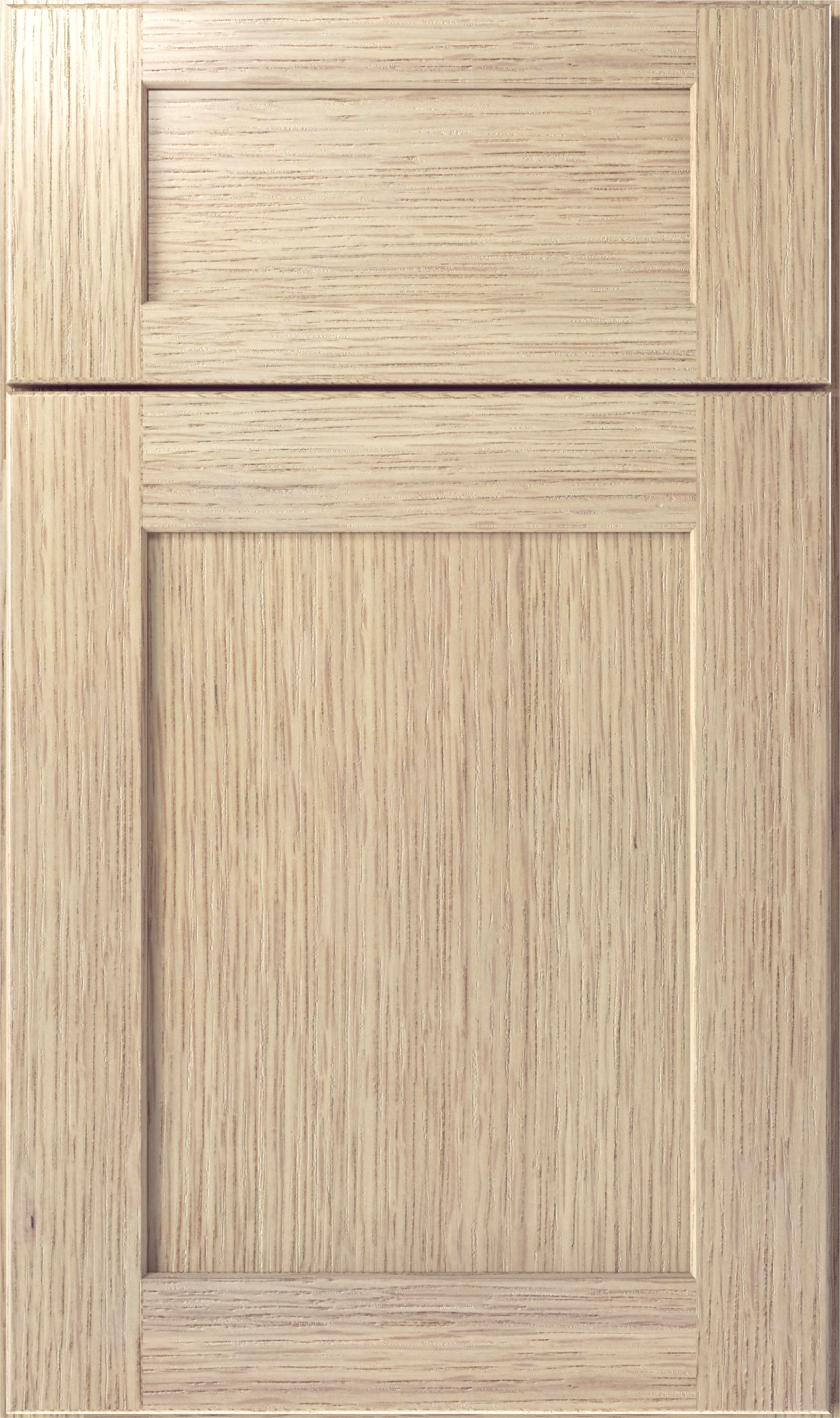 Allure Galaxy Desert Oak cabinet door featuring a contemporary design with smooth polished finish and simple frame.