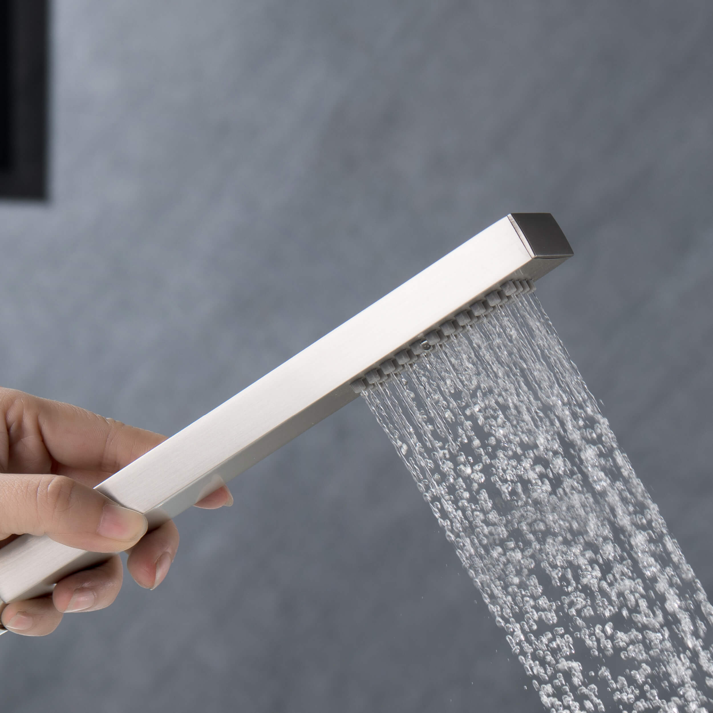 Quadro Metal Handheld Shower Head - HS103