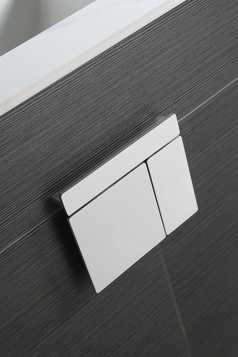 36" V9003 Vanity with Sintered Stone Countertop (Charcoal Grey)