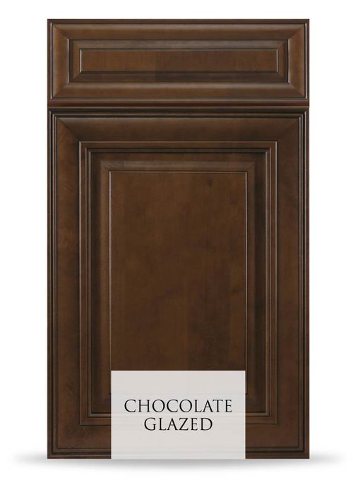 J&K Chocolate Glazed Kitchen Door Style kitchen cabinets - Shop at Home Craft Studio - 1