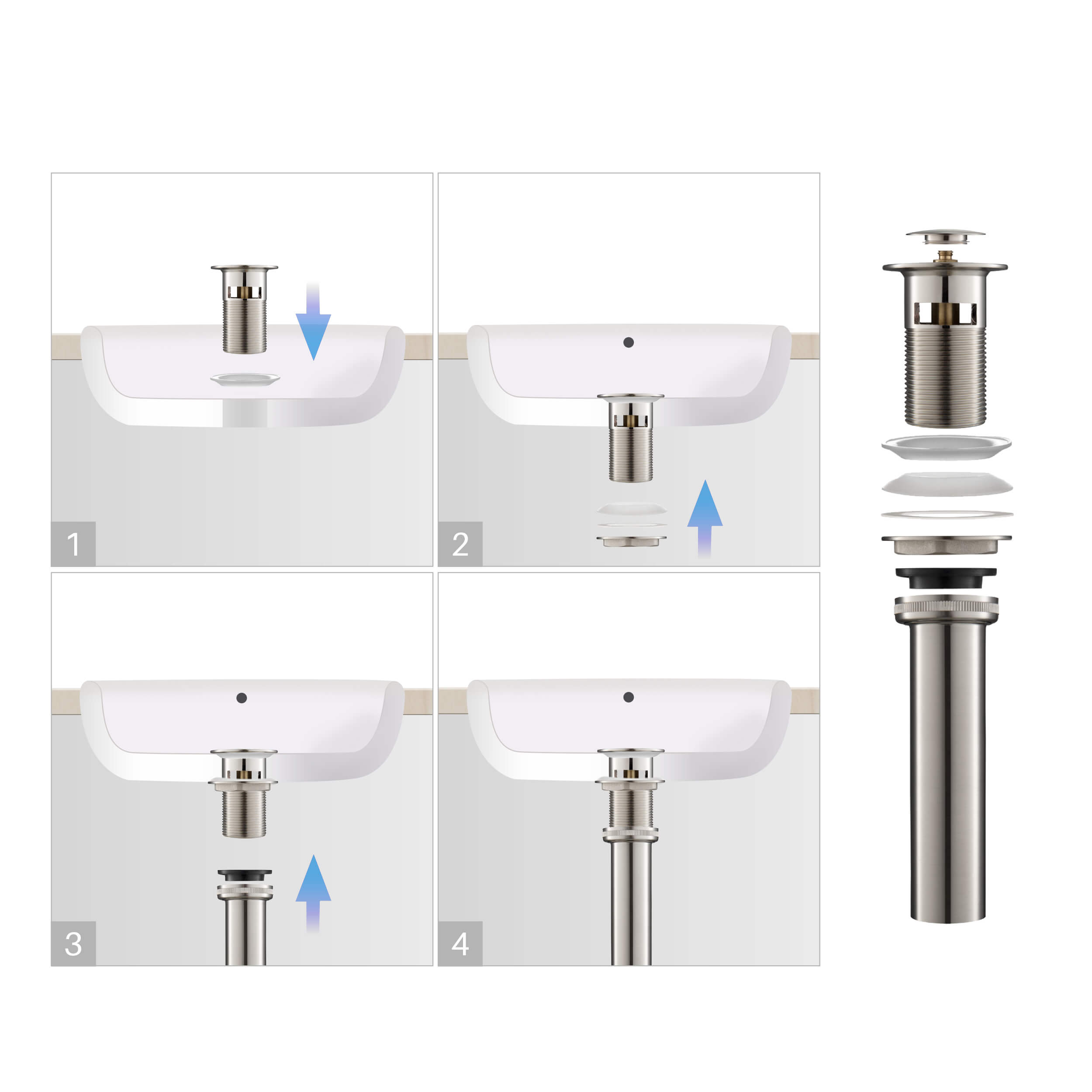 Wide Spread Lavatory Faucet – KBF1016