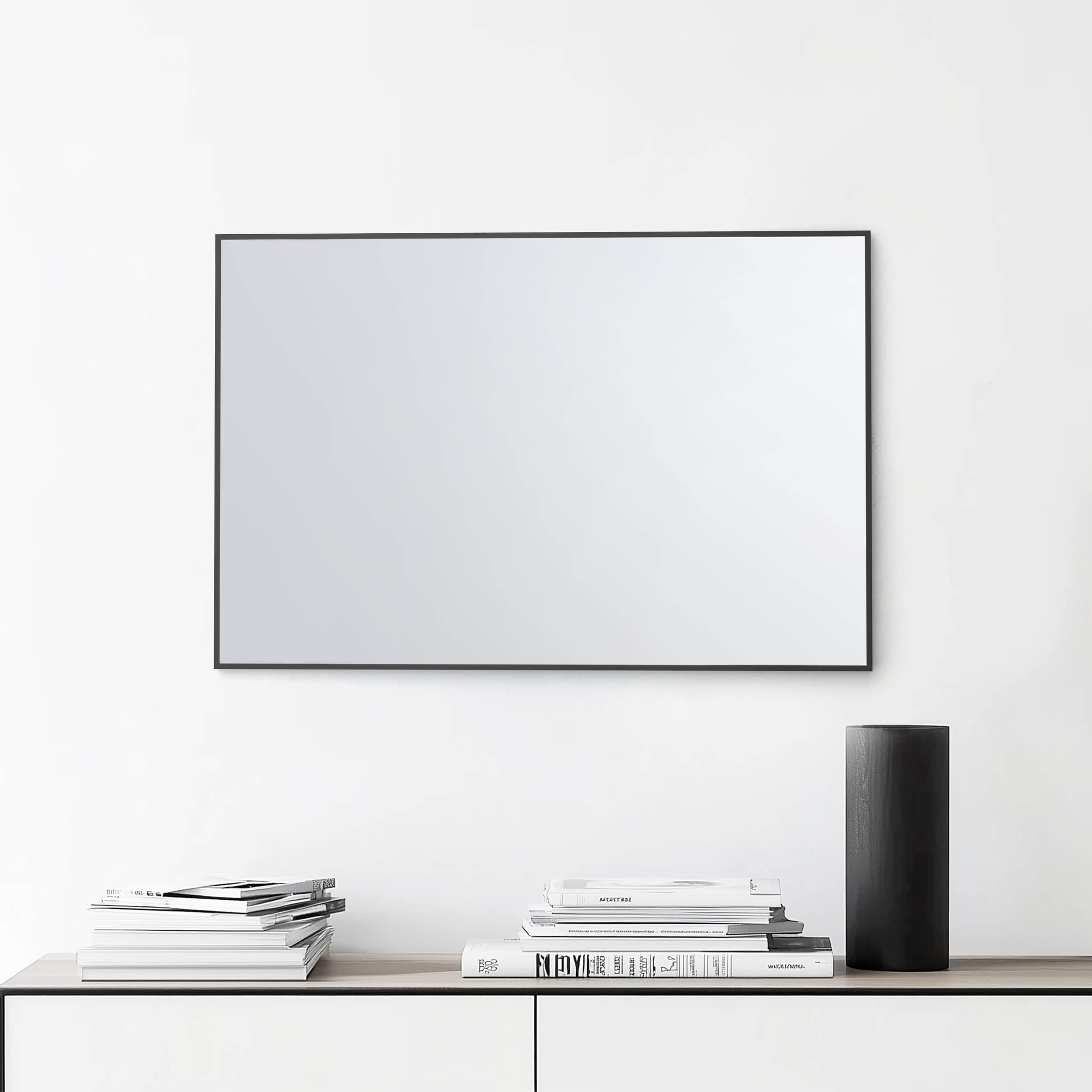 24" x 36" Shatterproof Wall Mount Metal Frame Mirror - FM1-2436 - Shop at Home Craft Studio - 18