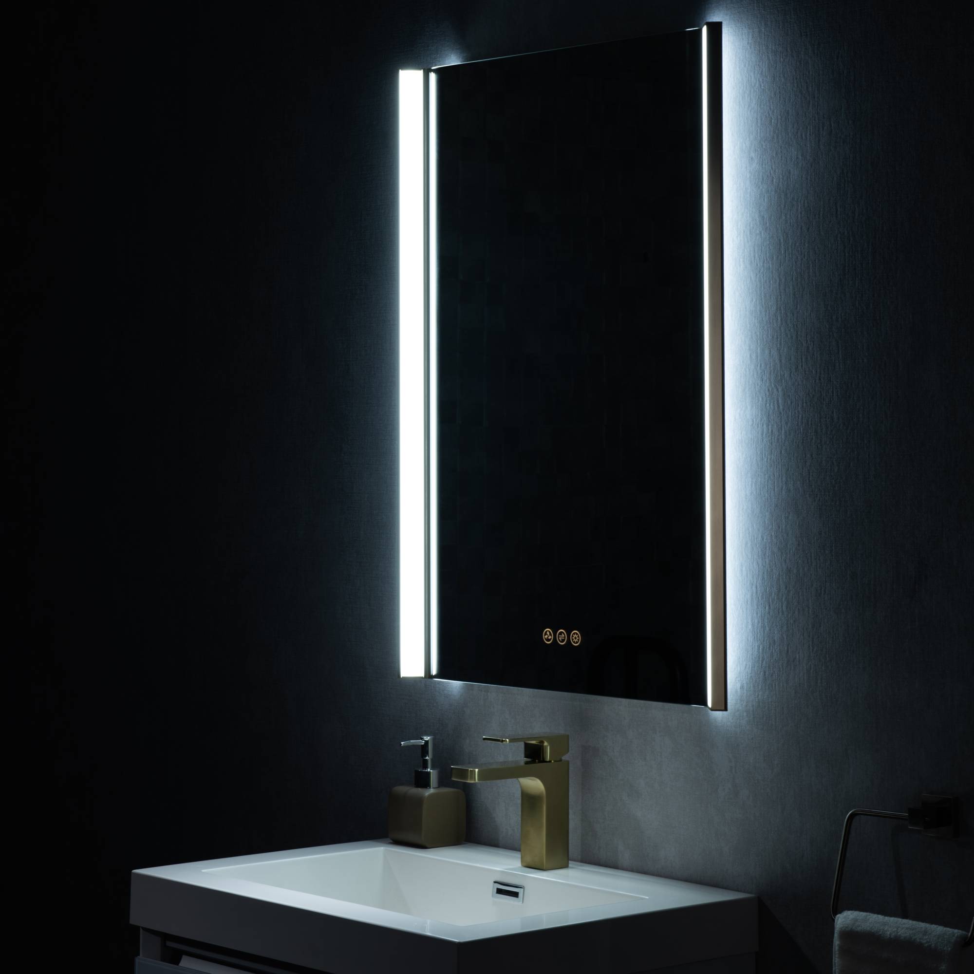 Binary 24″ LED Mirror