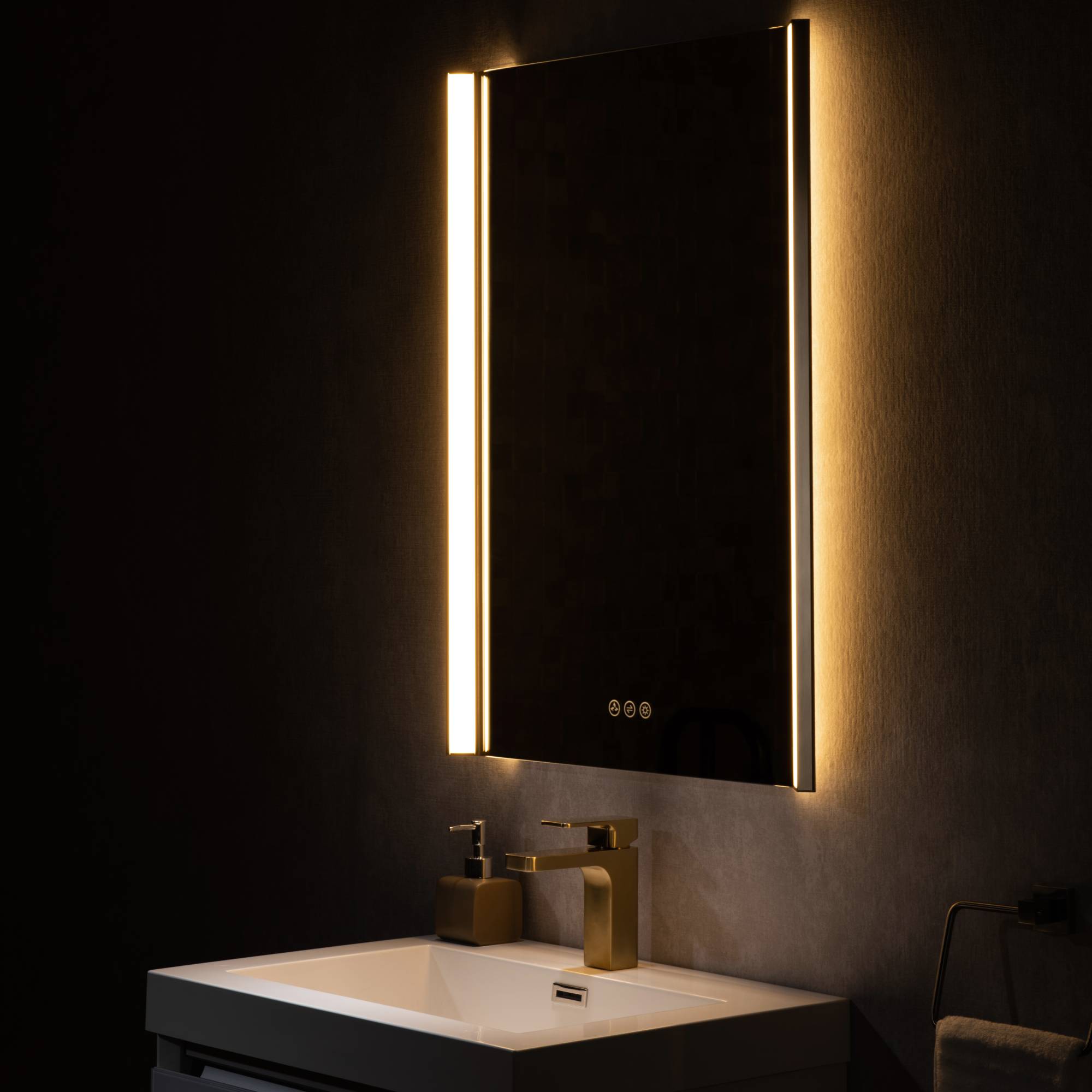 Binary 24″ LED Mirror
