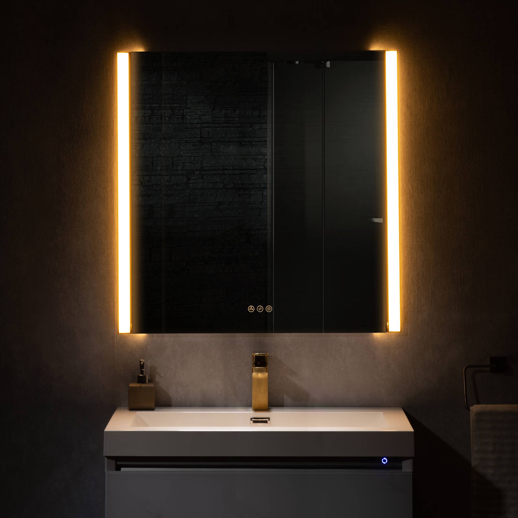 Binary 36″ LED Mirror