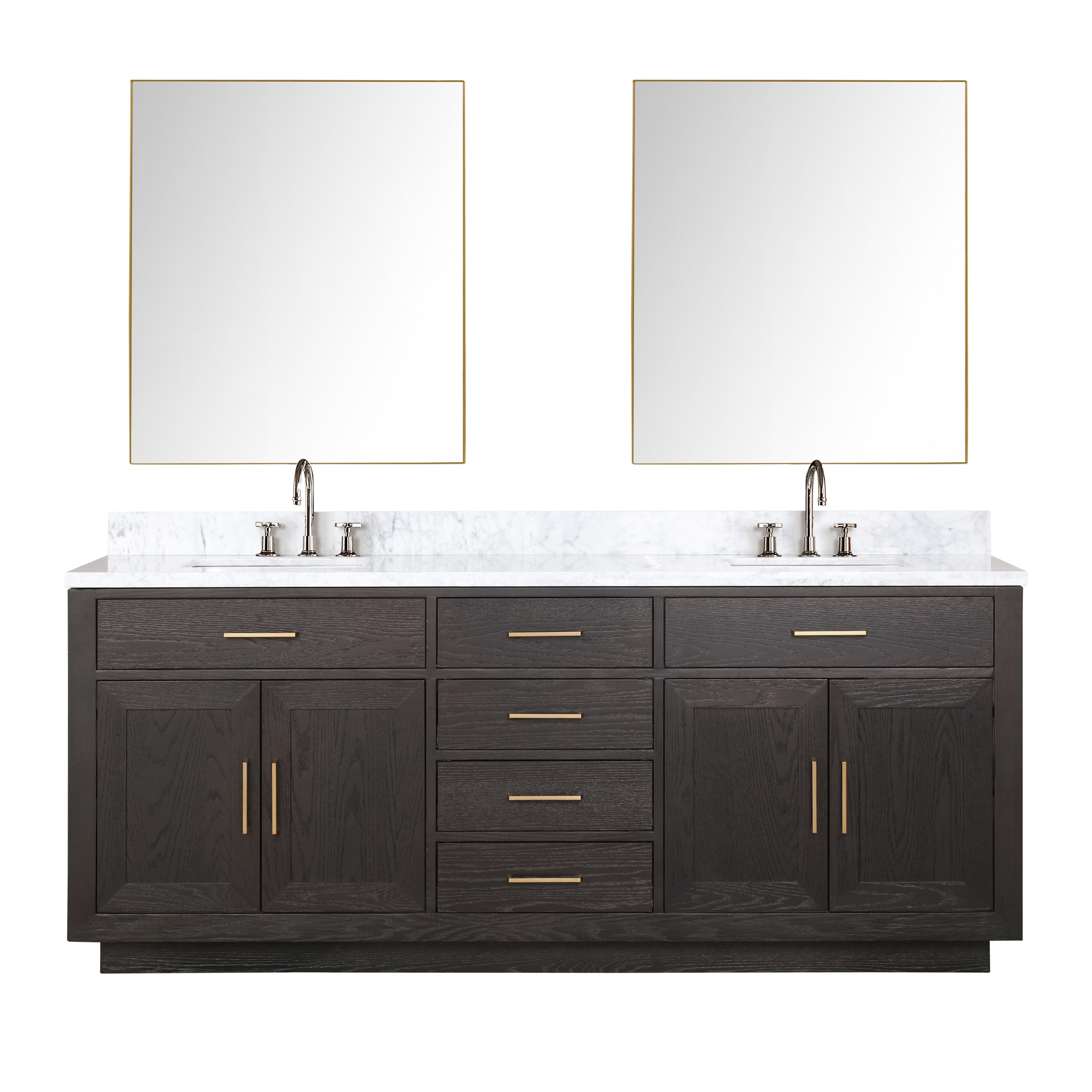 Abbey 80" x 22" Double Bath Vanity Bathroom Vanity - Shop at Home Craft Studio - 10