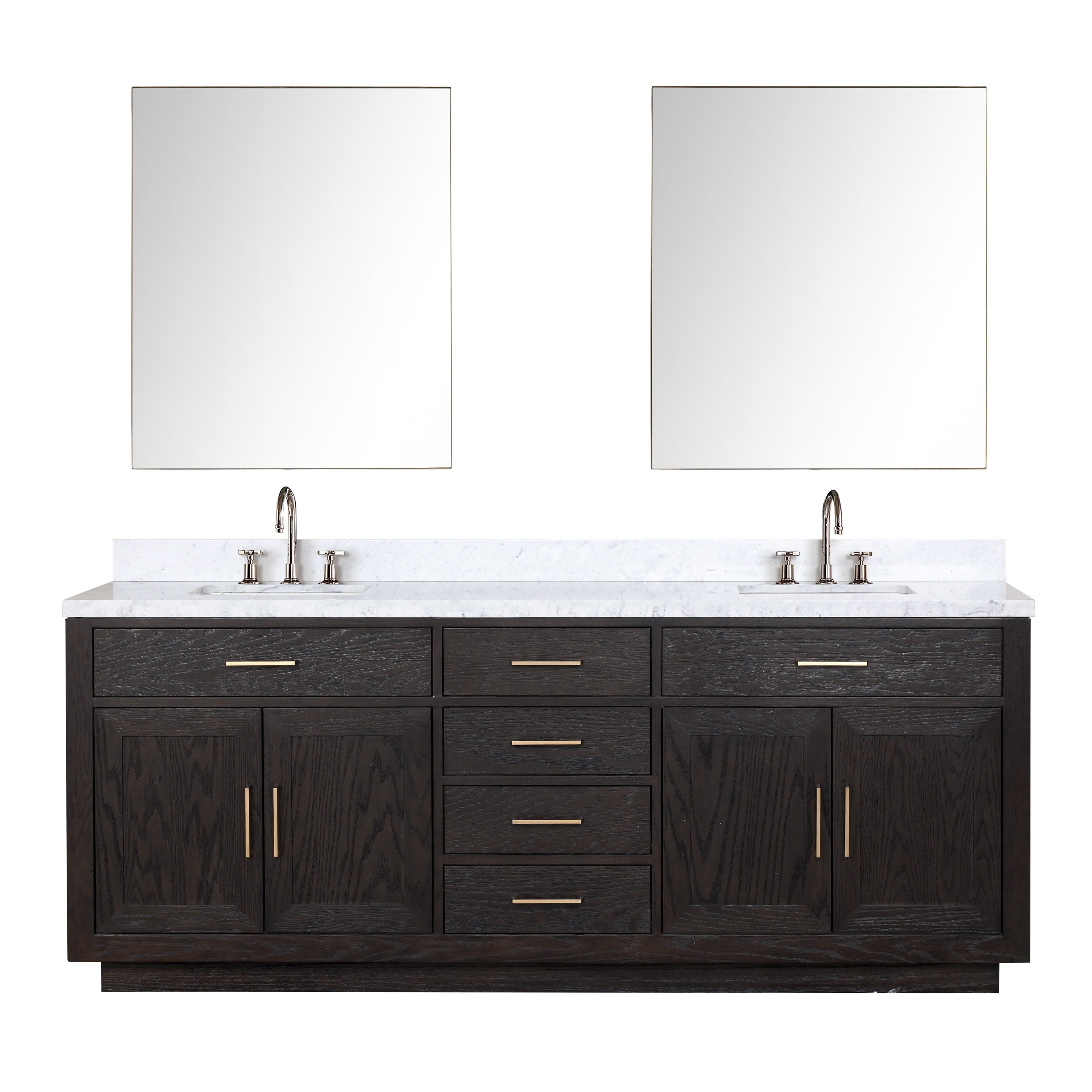 Abbey 84" x 22" Double Bath Vanity Bathroom Vanity - Shop at Home Craft Studio - 3