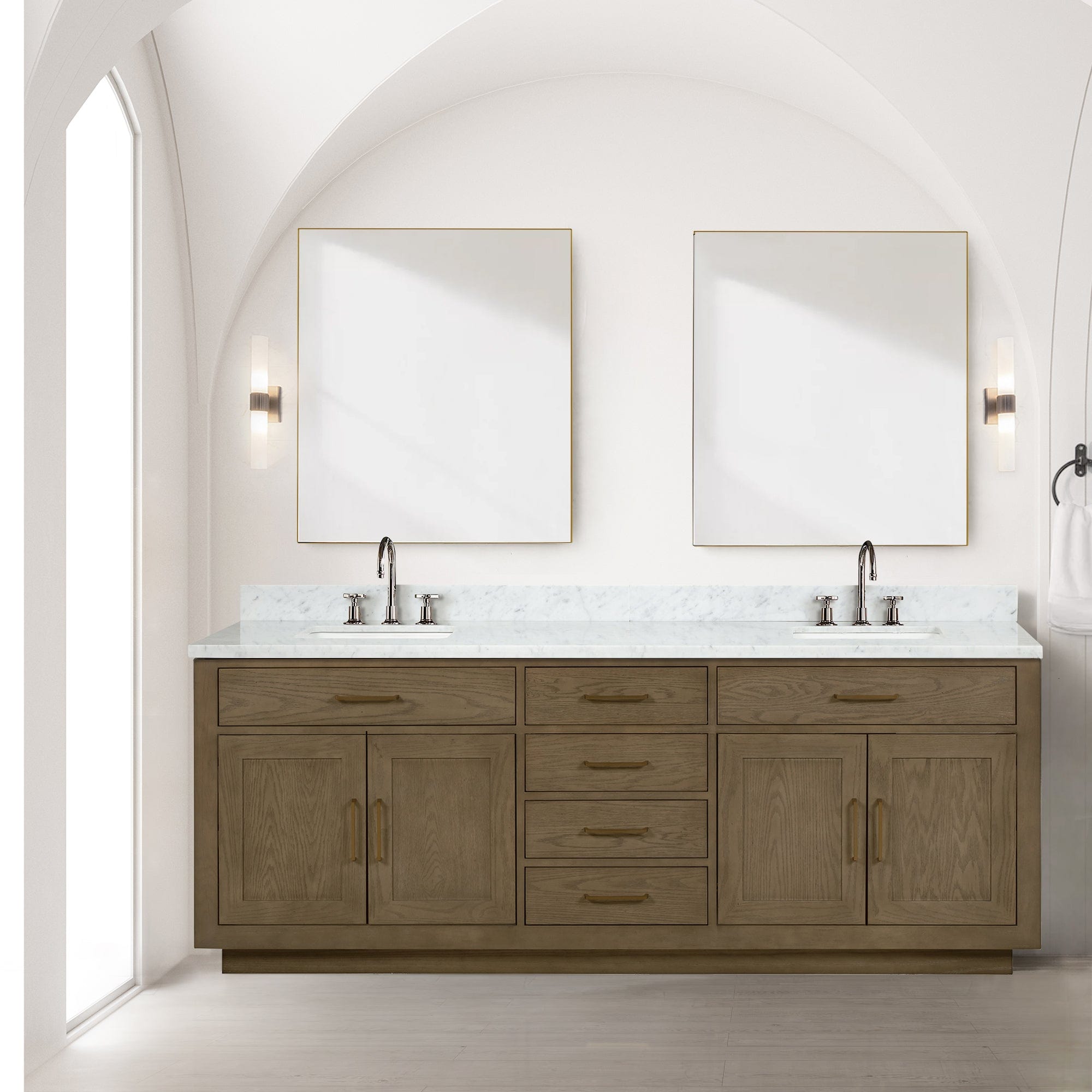 Abbey 84" x 22" Double Bath Vanity Bathroom Vanity - Shop at Home Craft Studio - 13