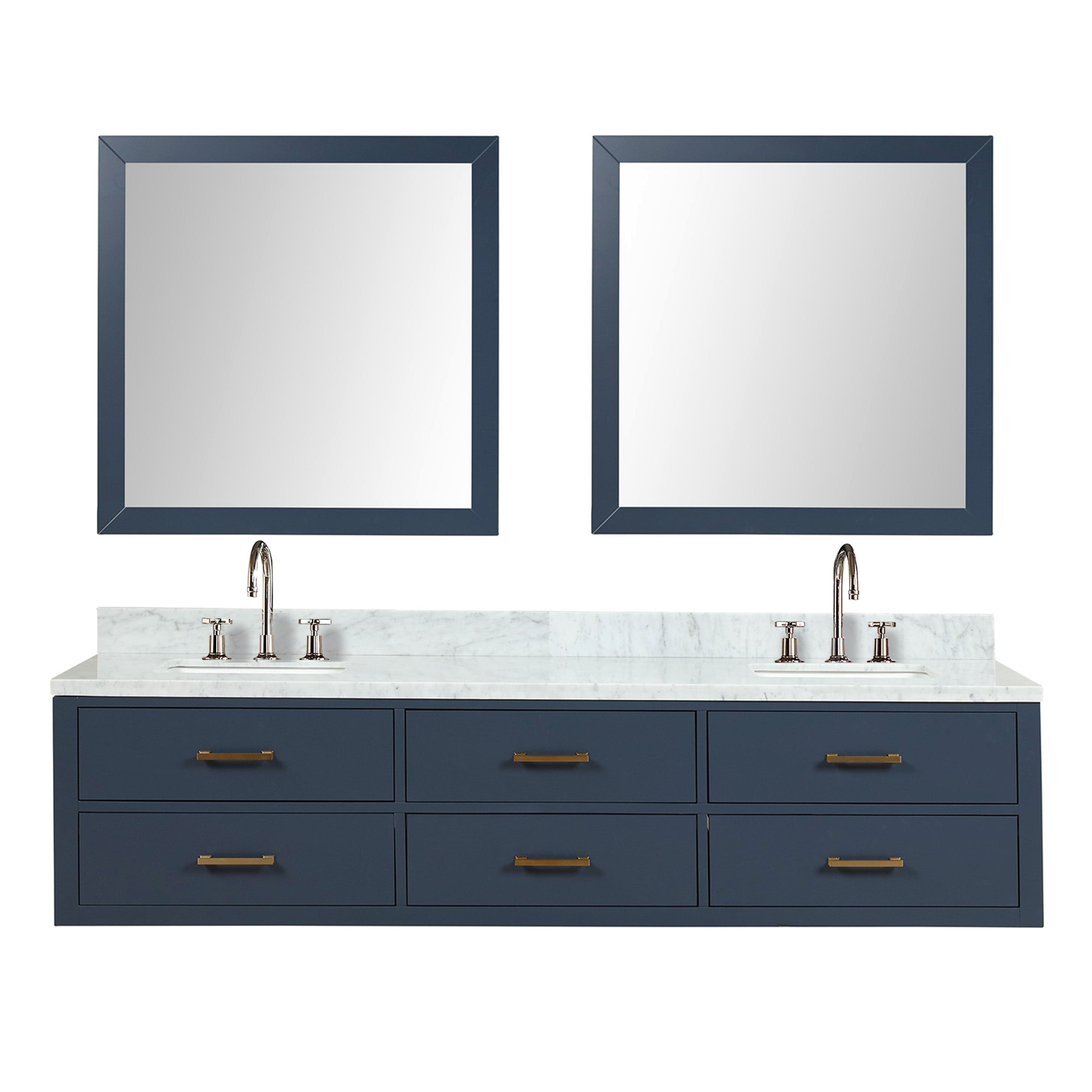 Castor 80" x 22" Double Bath Vanity Bathroom Vanity - Shop at Home Craft Studio - 4