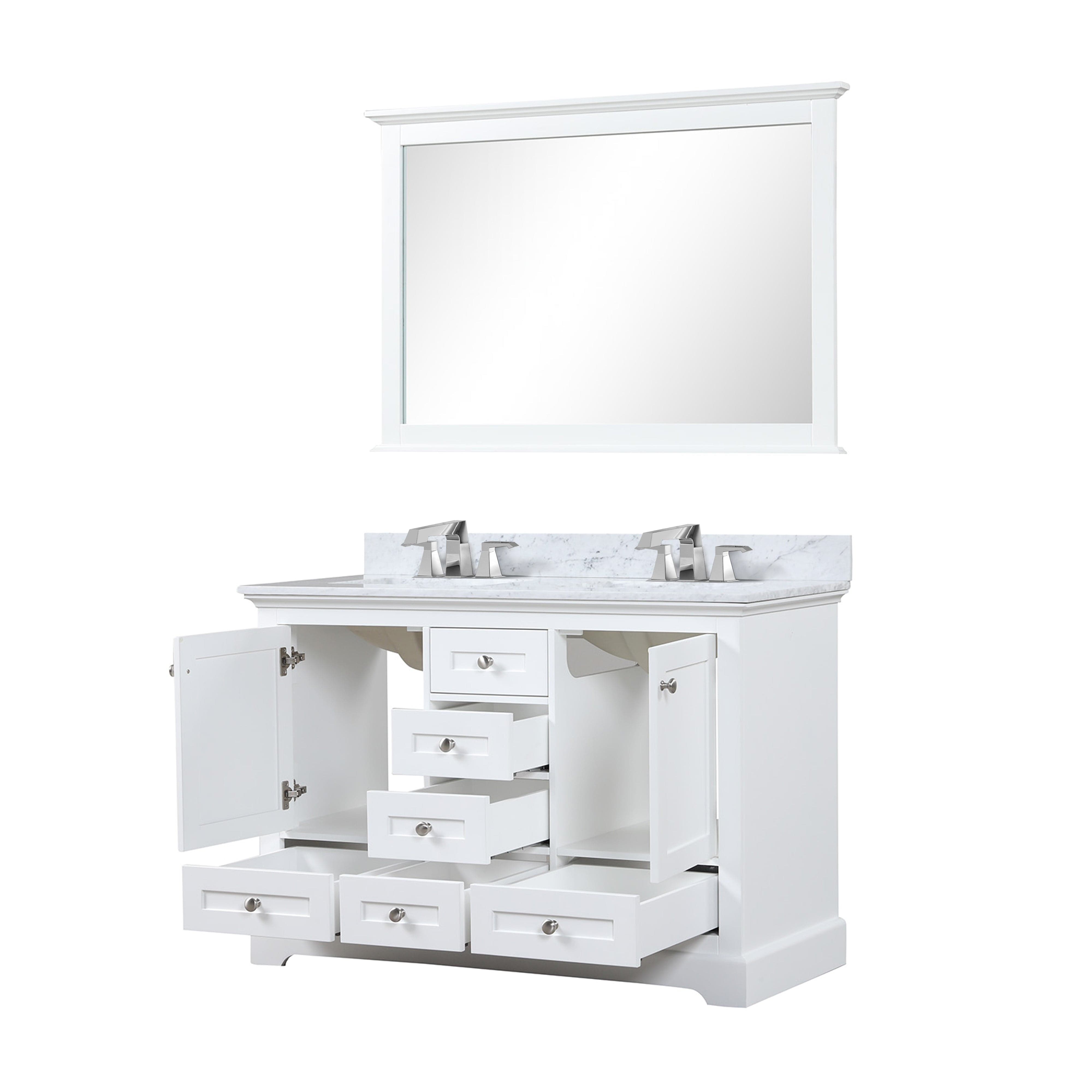 Dukes 48" x 22" Double Bath Vanity Bathroom Vanity - Shop at Home Craft Studio - 3