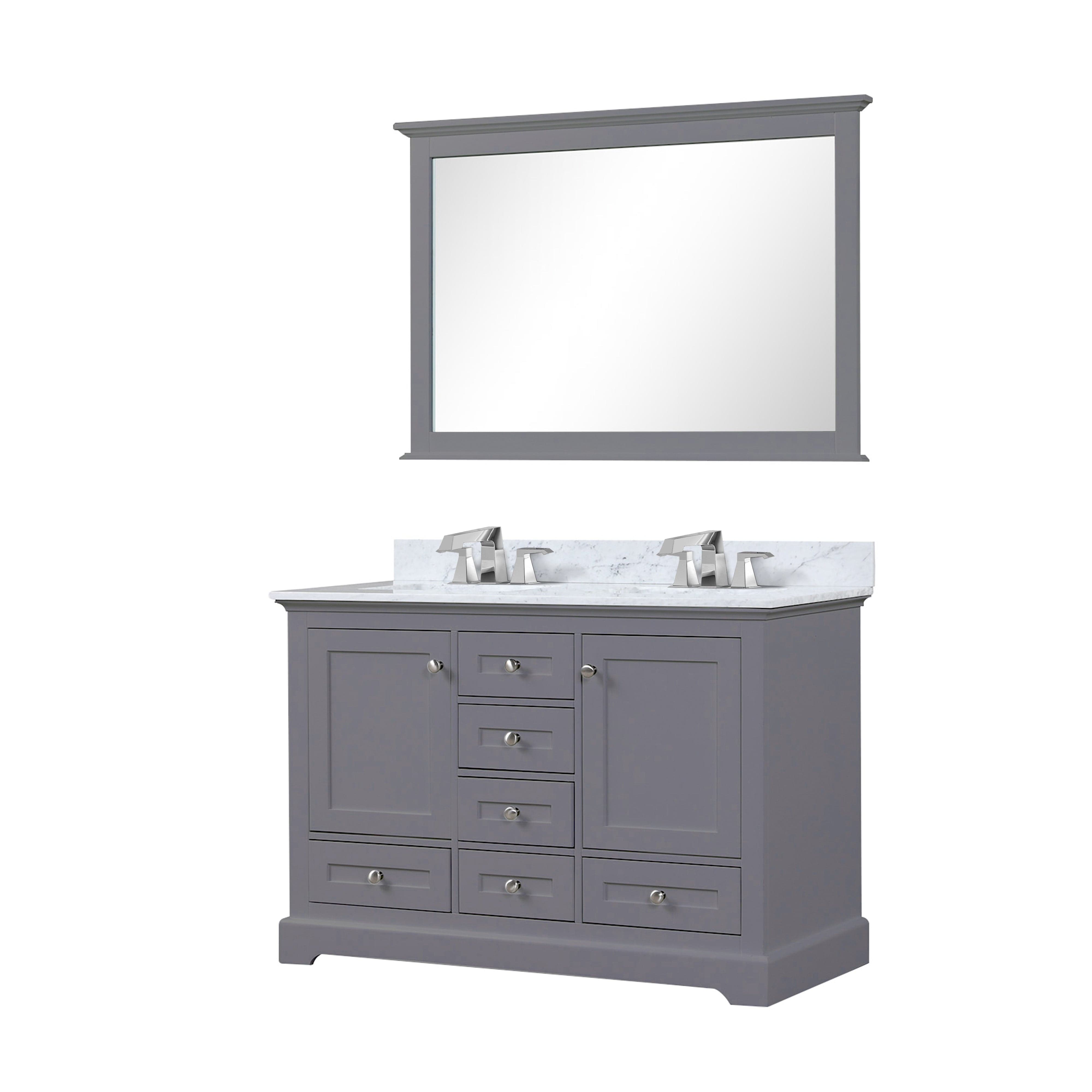 Dukes 48" x 22" Double Bath Vanity Bathroom Vanity - Shop at Home Craft Studio - 12