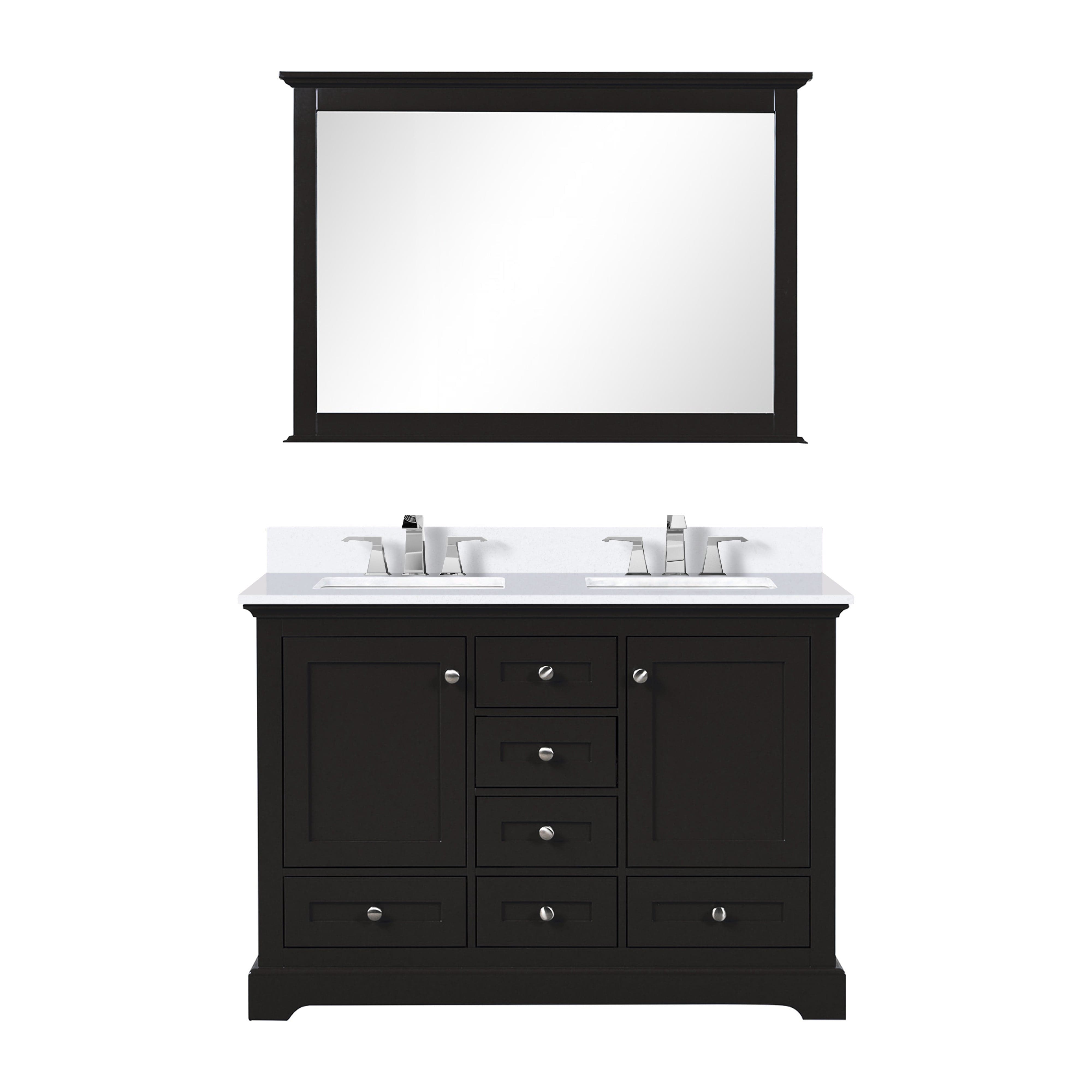 Dukes 48" x 22" Double Bath Vanity Bathroom Vanity - Shop at Home Craft Studio - 28