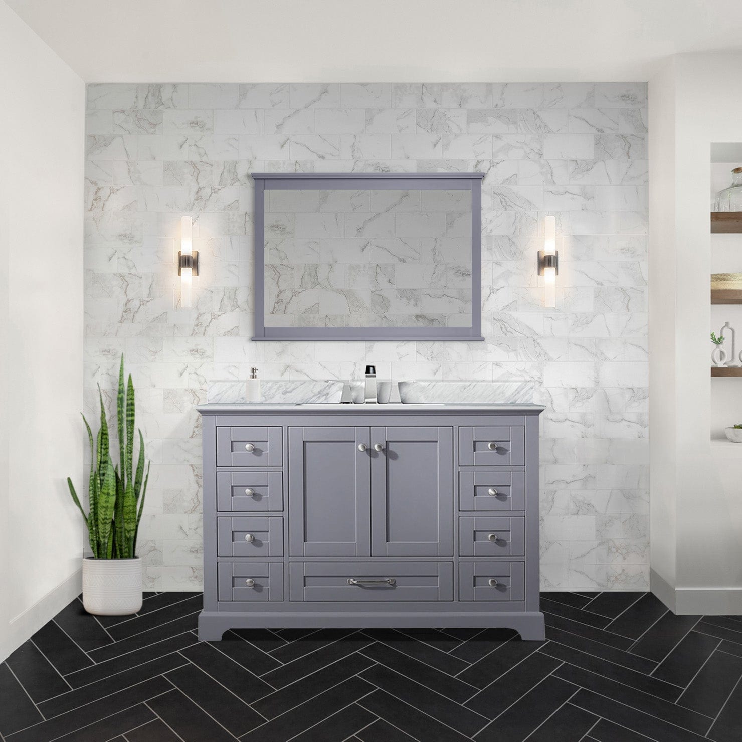 Dukes 48" x 22" Single Bath Vanity Bathroom Vanity - Shop at Home Craft Studio - 16