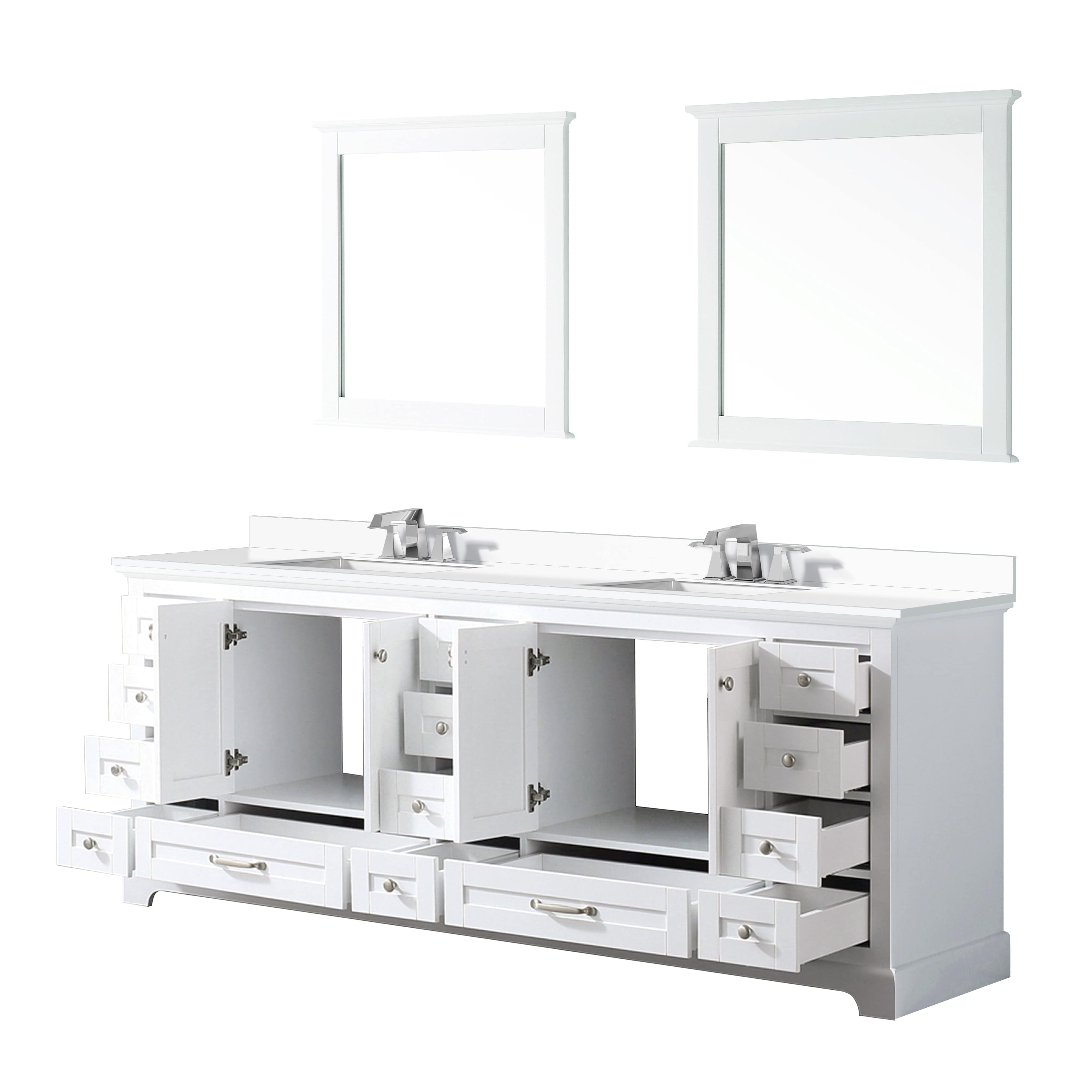 Dukes 84" x 22" Double Bath Vanity Bathroom Vanity - Shop at Home Craft Studio - 12