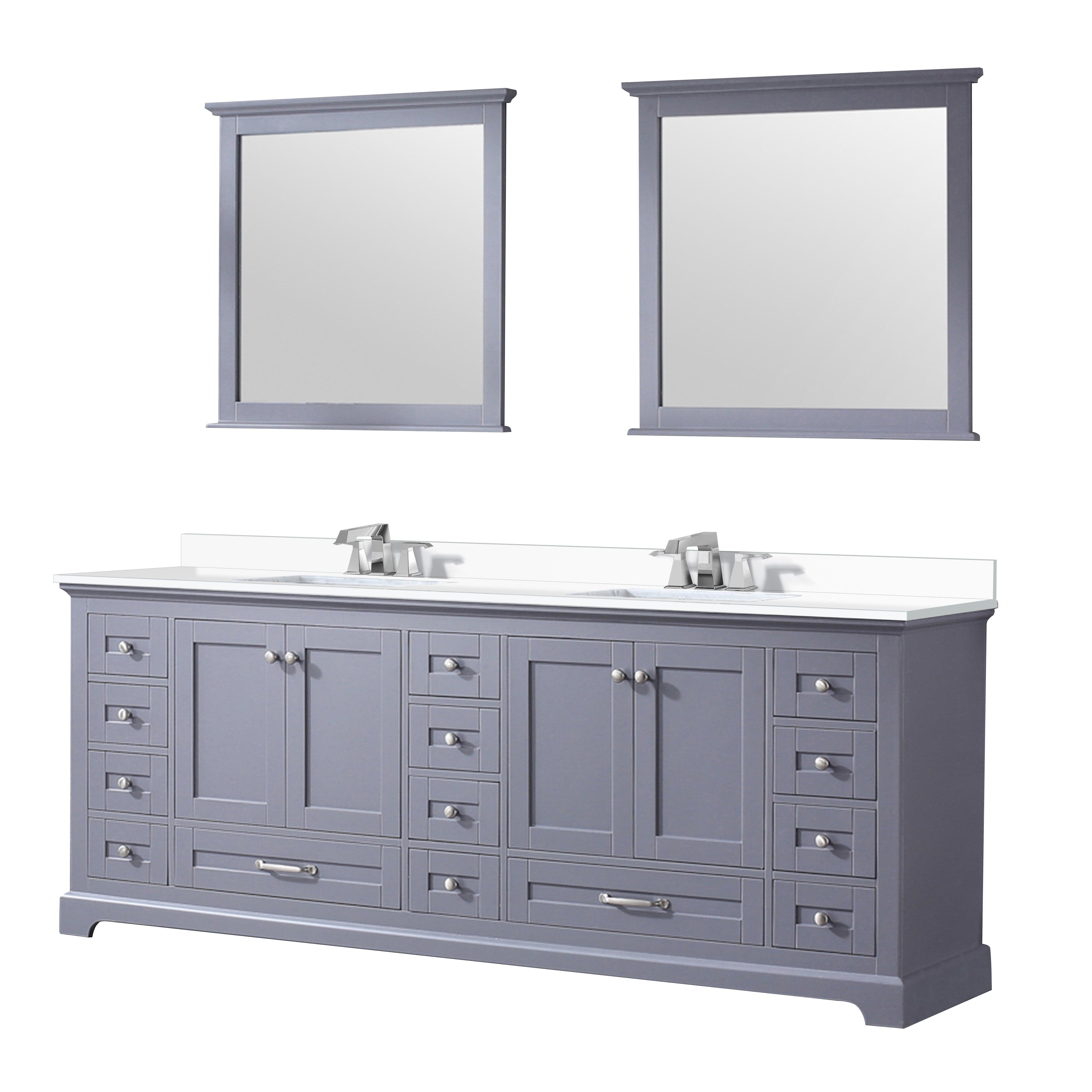 Dukes 84" x 22" Double Bath Vanity Bathroom Vanity - Shop at Home Craft Studio - 25