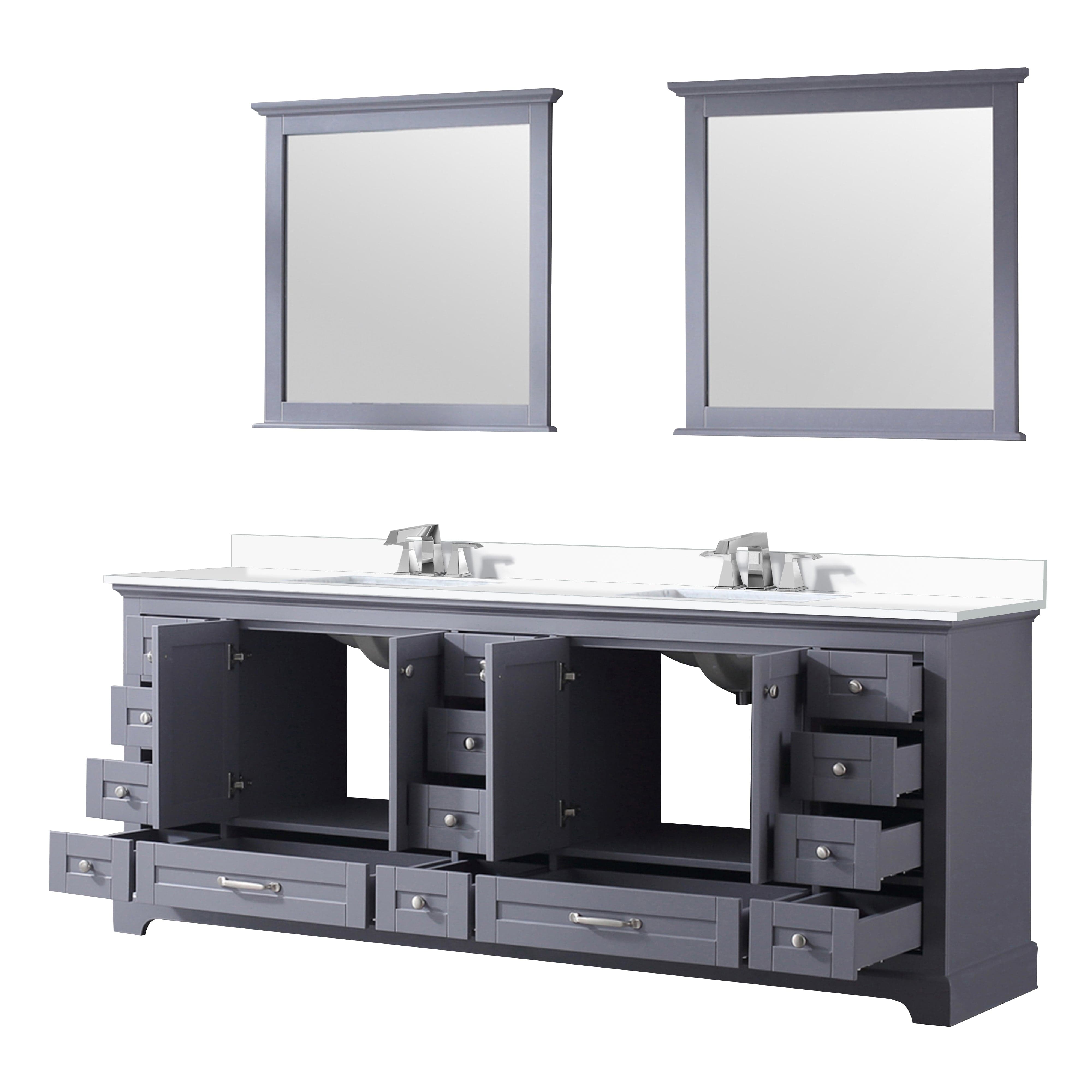 Dukes 84" x 22" Double Bath Vanity Bathroom Vanity - Shop at Home Craft Studio - 26