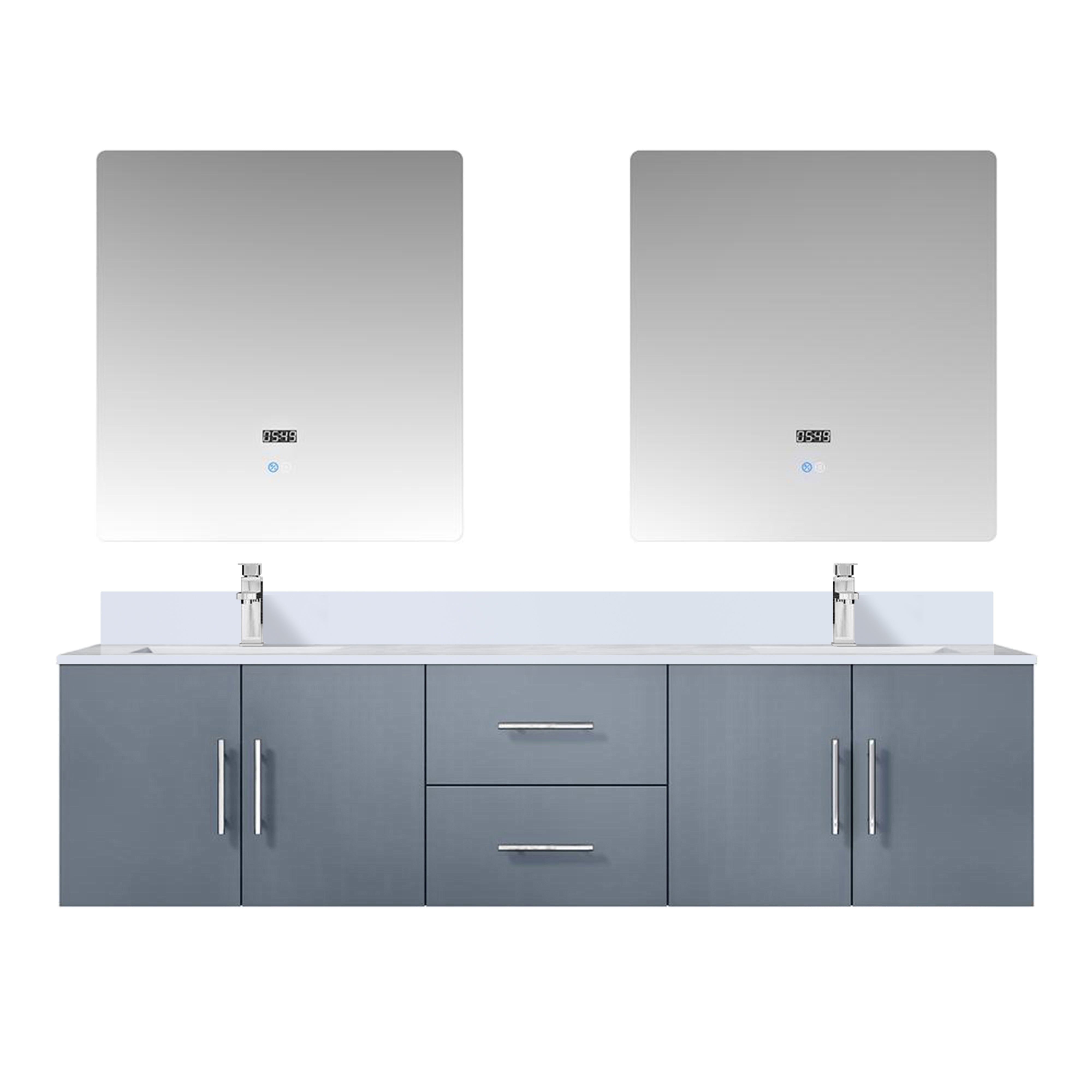 Geneva 72" x 22" Double Bath Vanity - Shop at Home Craft Studio - 15