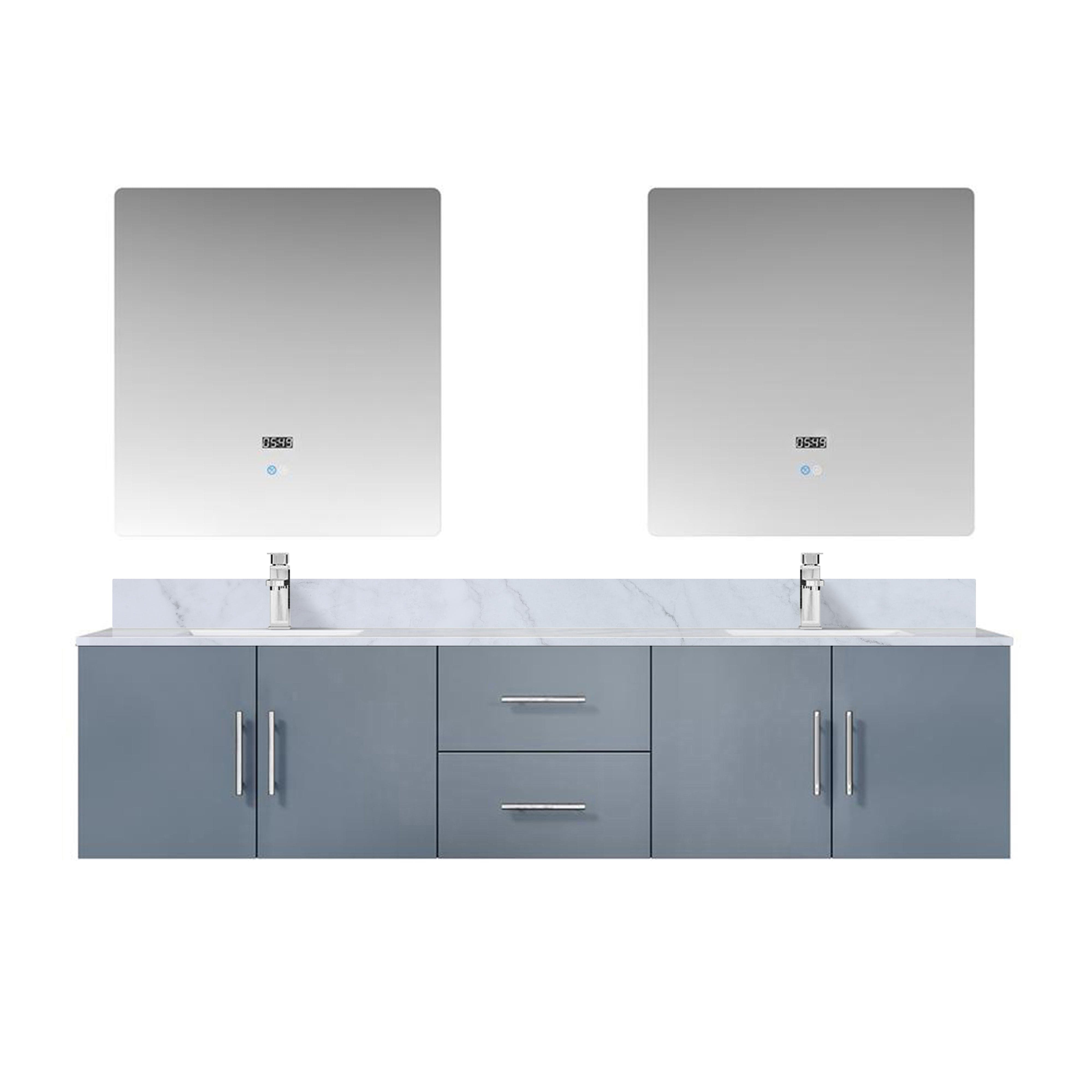 Geneva 80" x 22" Double Bath Vanity Bathroom Vanity - Shop at Home Craft Studio - 11