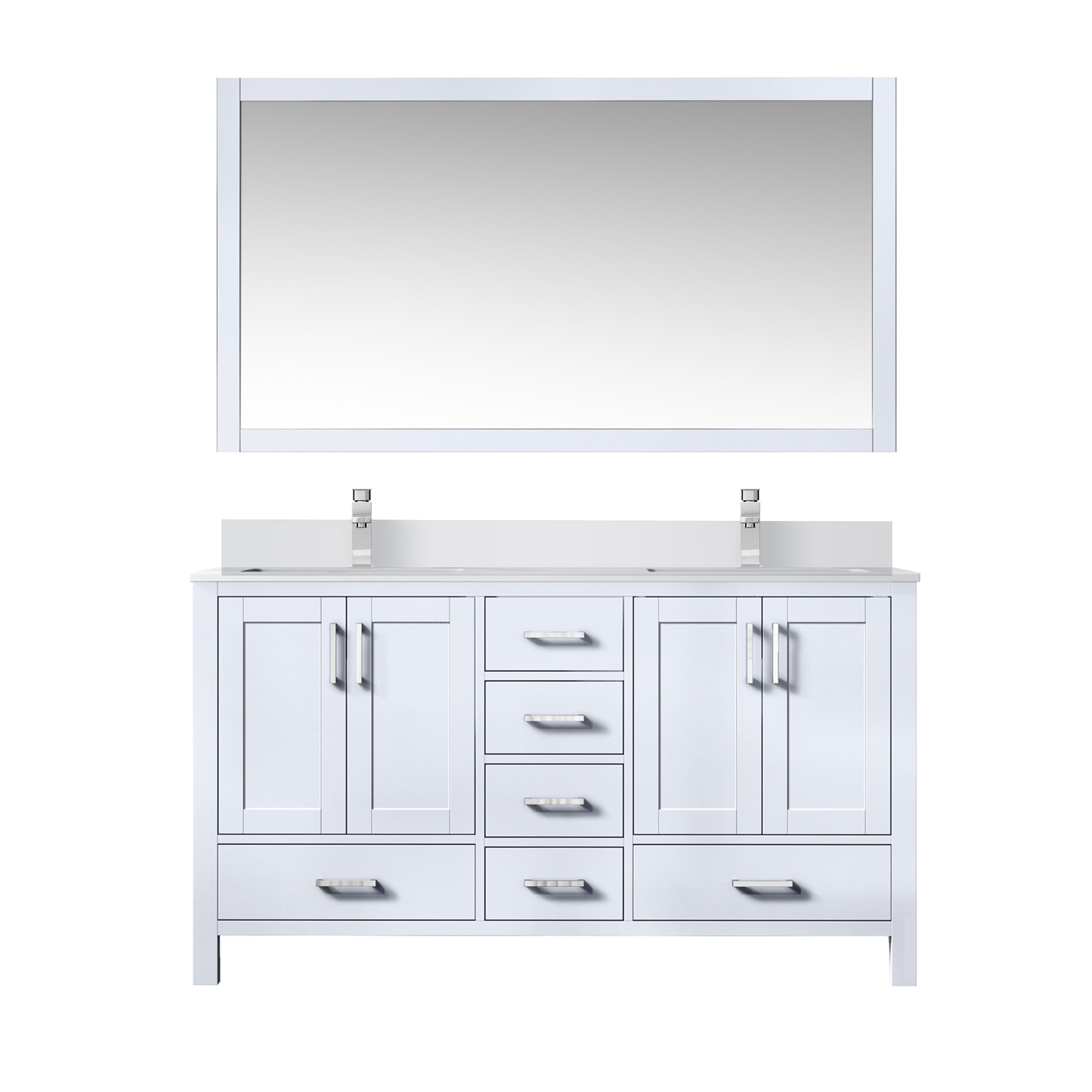 Jacques 60" x 22" Double Bath Vanity Bathroom Vanity - Shop at Home Craft Studio - 15