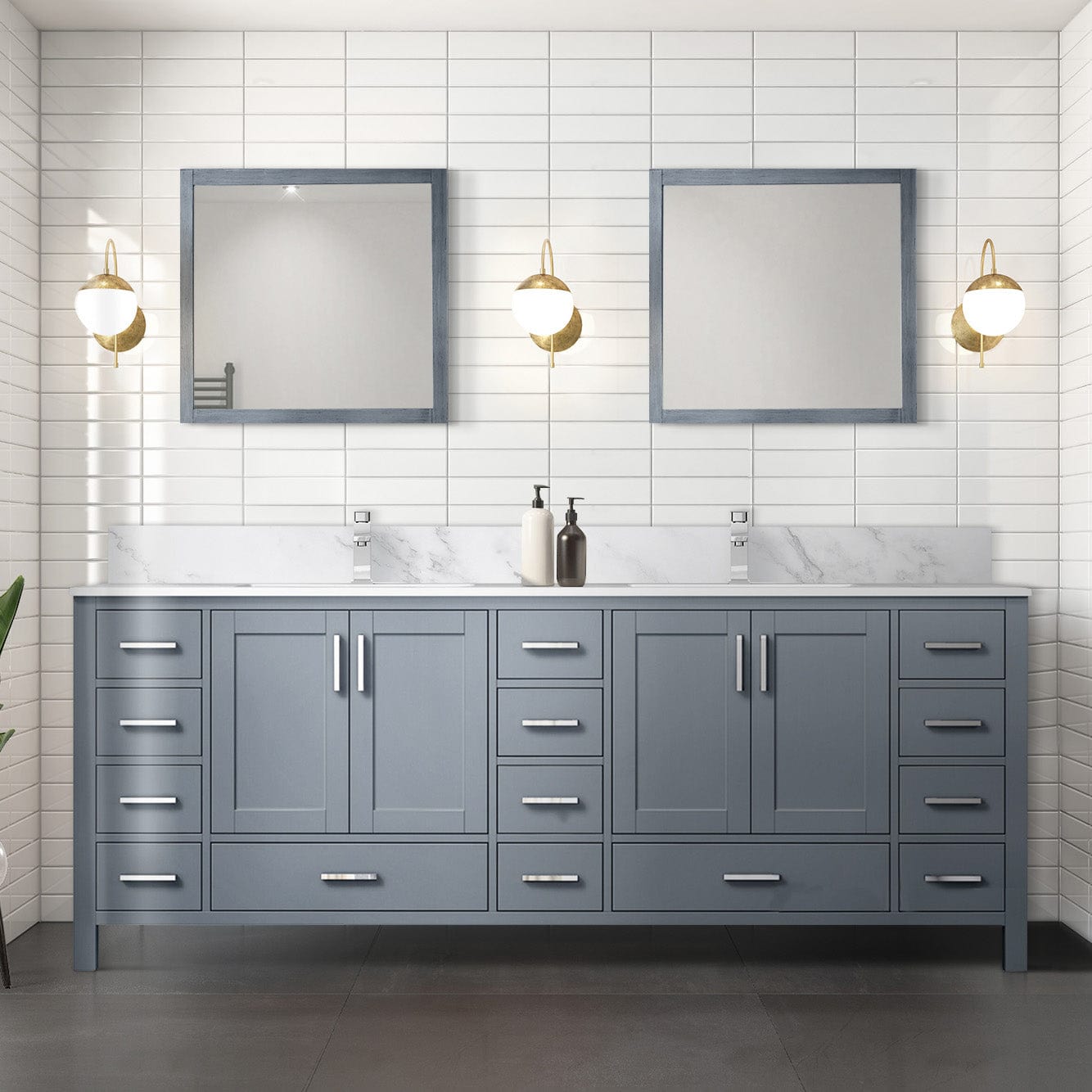 Jacques 84" x 22" Double Bath Vanity Bathroom Vanity - Shop at Home Craft Studio - 18