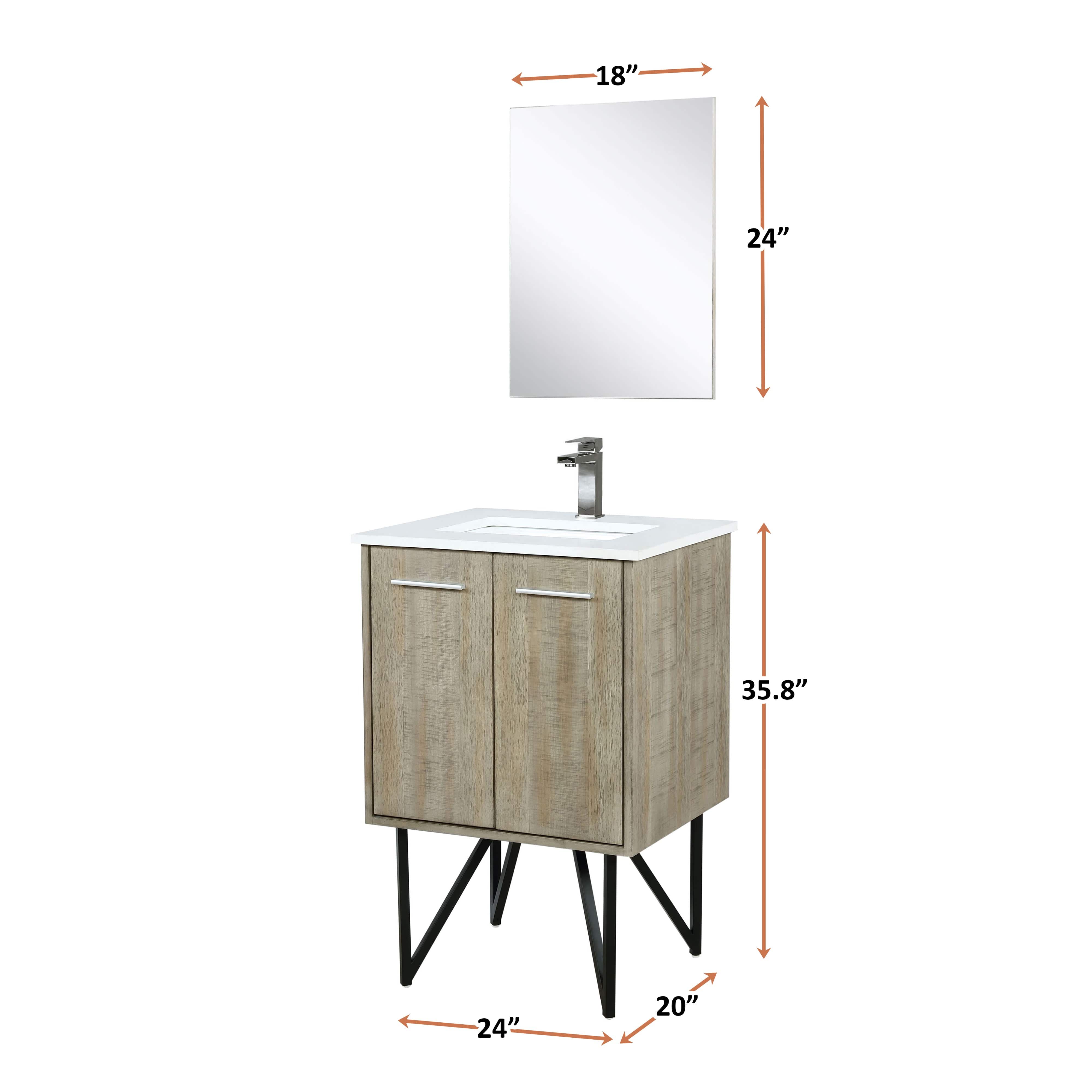 Lancy 24" Bathroom Vanity Bathroom Vanity - Shop at Home Craft Studio - 19