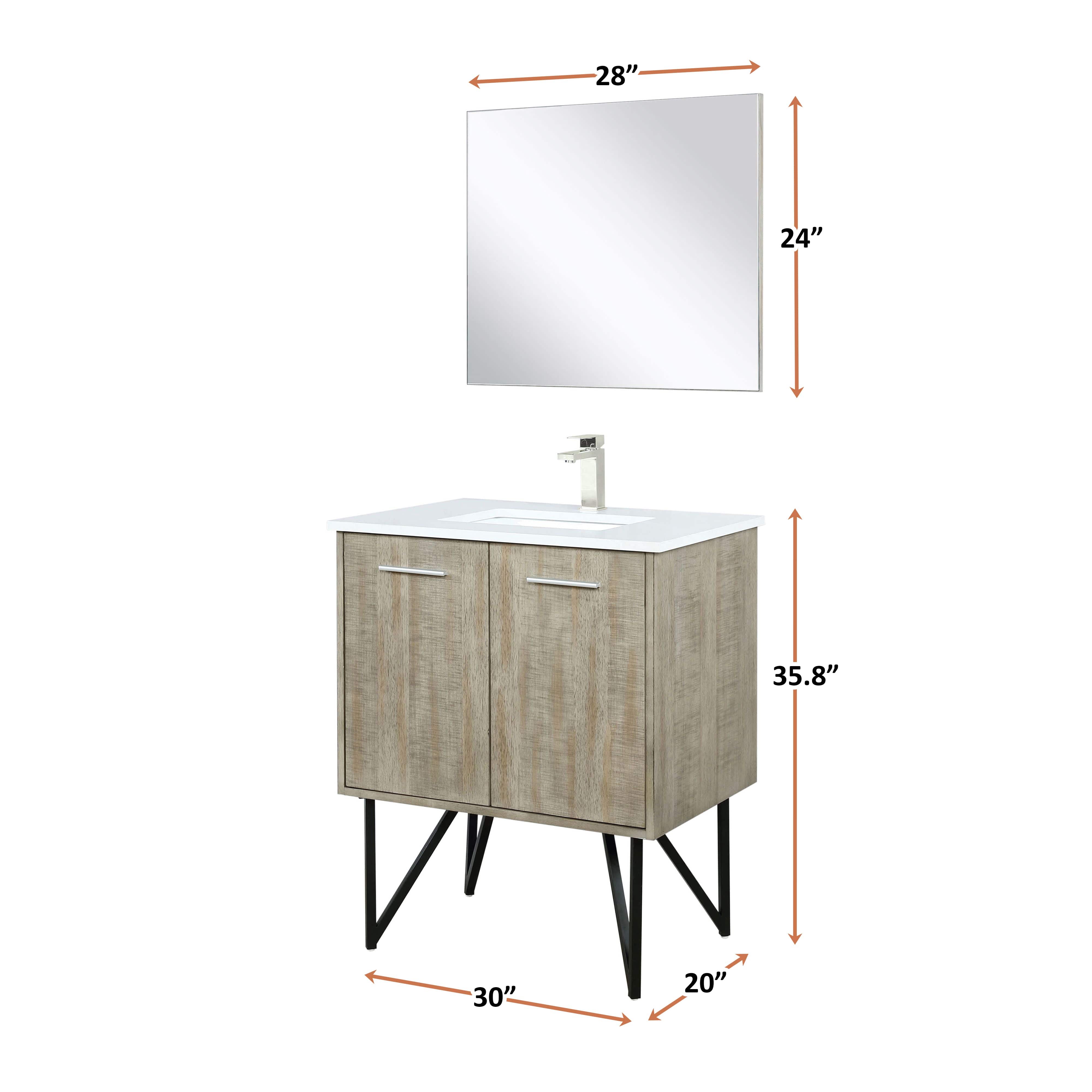 Lancy 30" Bathroom Vanity Bathroom Vanity - Shop at Home Craft Studio - 8