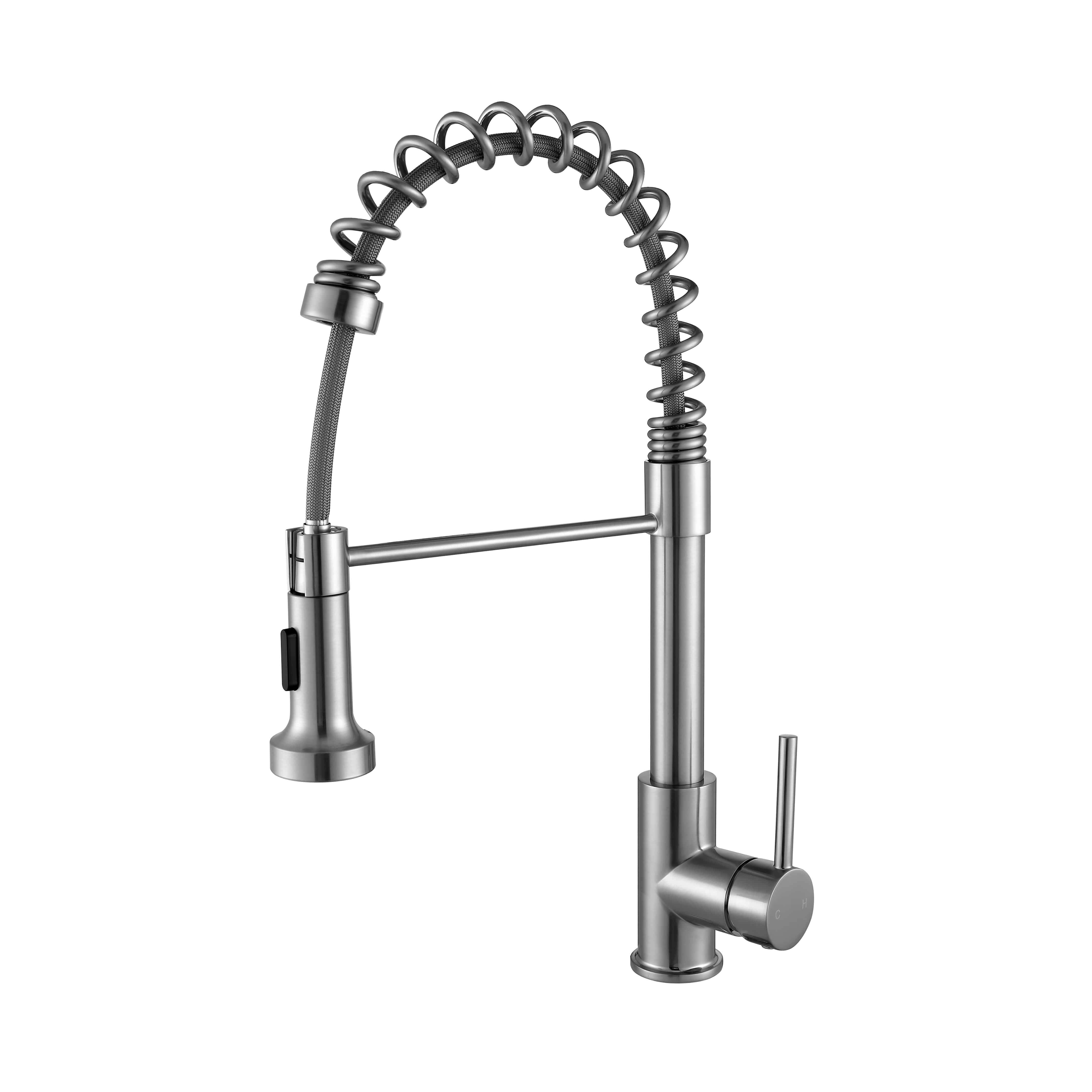 Lanuvio Brass Kitchen Faucet w/ Pull Out Sprayer Faucet - Shop at Home Craft Studio - 3