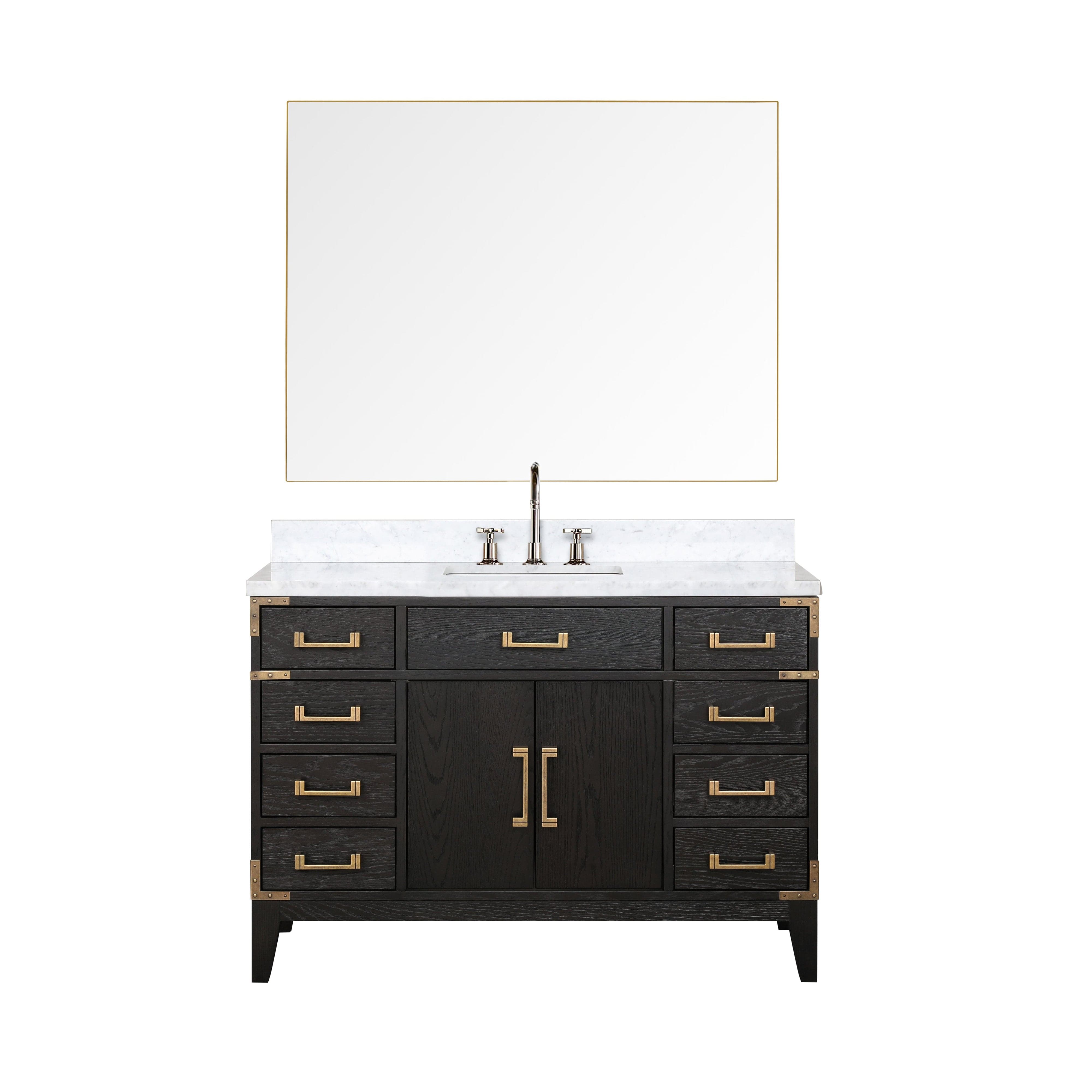 Laurel 48" x 22" Single Bath Vanity Bathroom Vanity - Shop at Home Craft Studio - 3