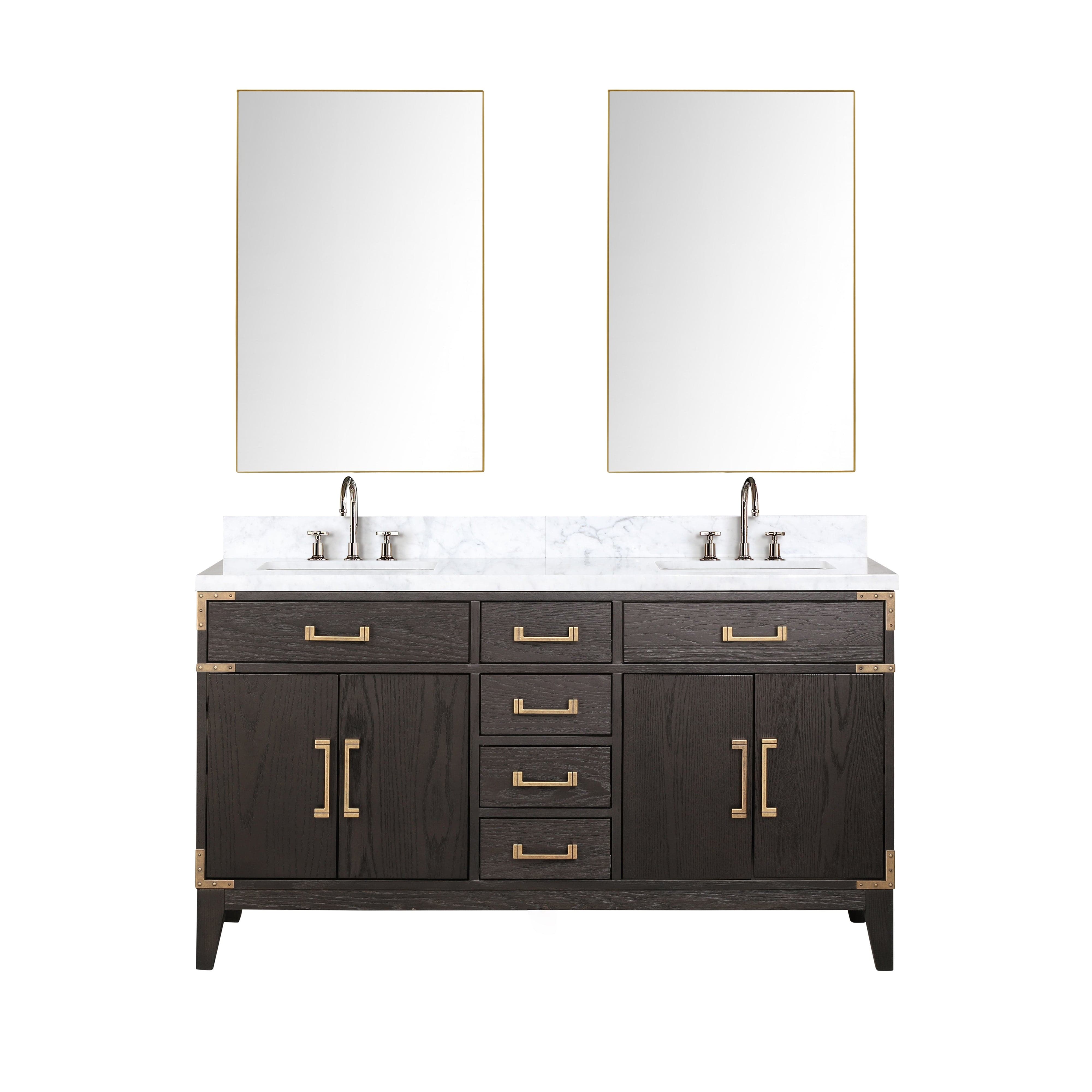 Laurel 60" x 22" Double Bath Vanity Bathroom Vanity - Shop at Home Craft Studio - 10