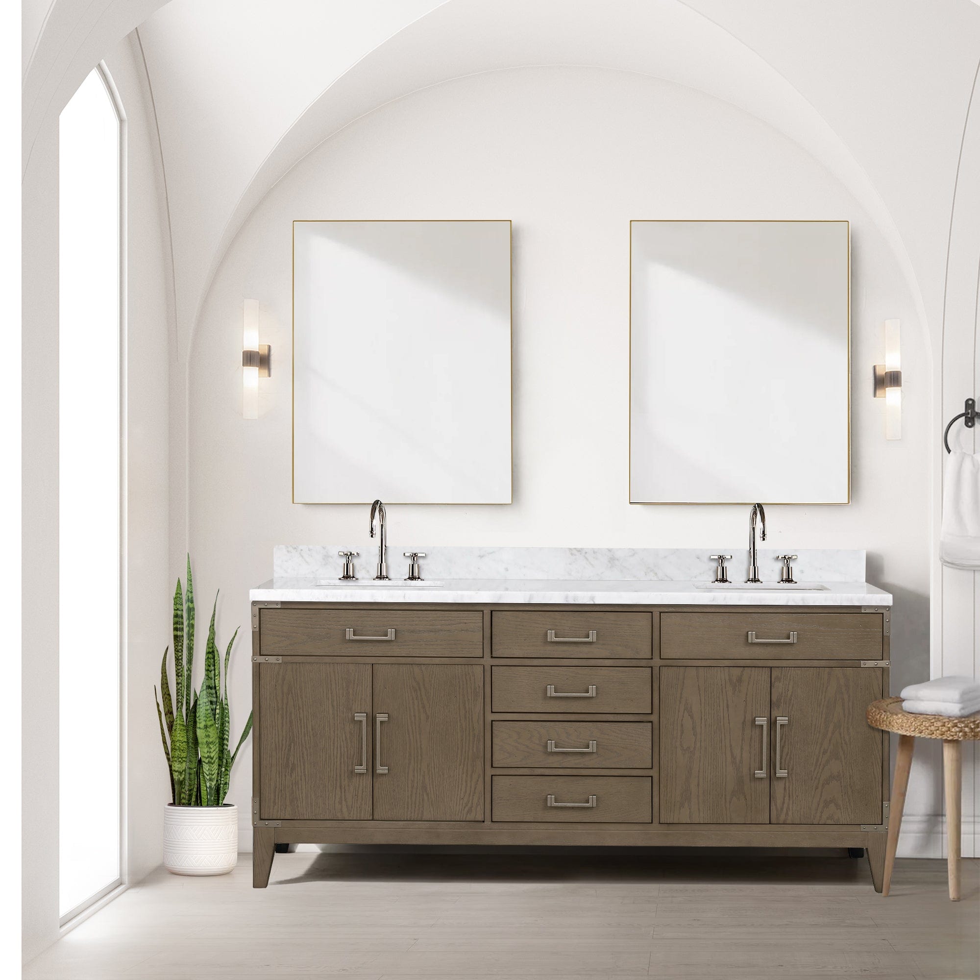 Laurel 72 " x 22" Double Bath Vanity Bathroom Vanity - Shop at Home Craft Studio - 12