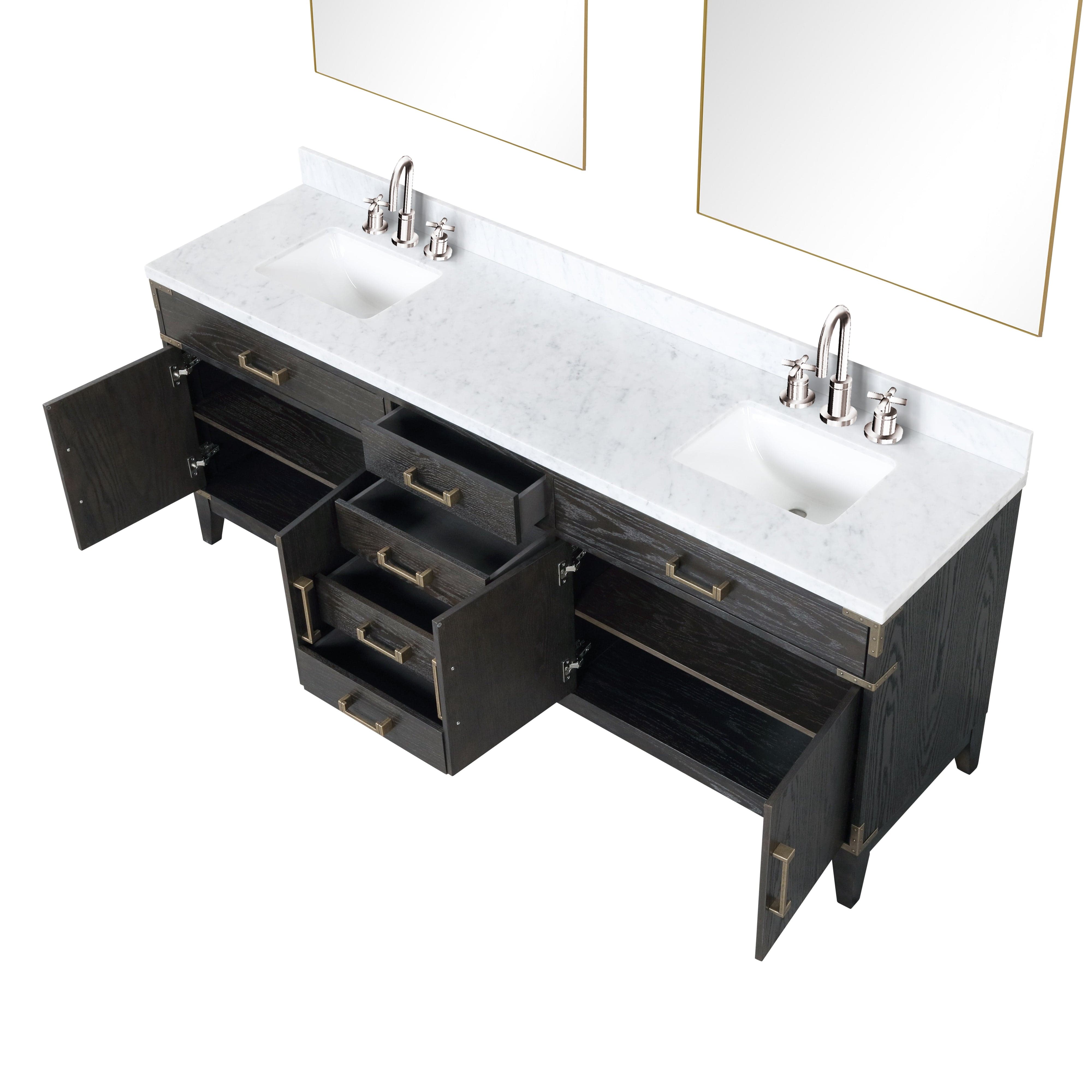 Laurel 84" x 22" Double Bath Vanity Bathroom Vanity - Shop at Home Craft Studio - 7