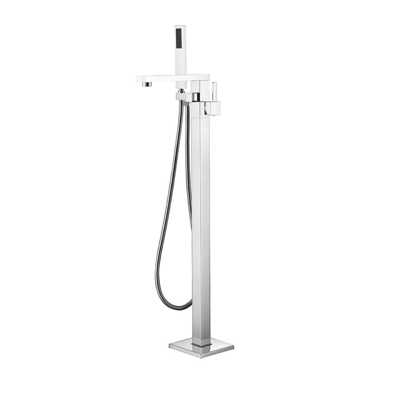 Mare Free Standing Bathtub Filler/Faucet with Handheld Showerwand Bathtubs and Tub Fillers - Shop at Home Craft Studio - 1