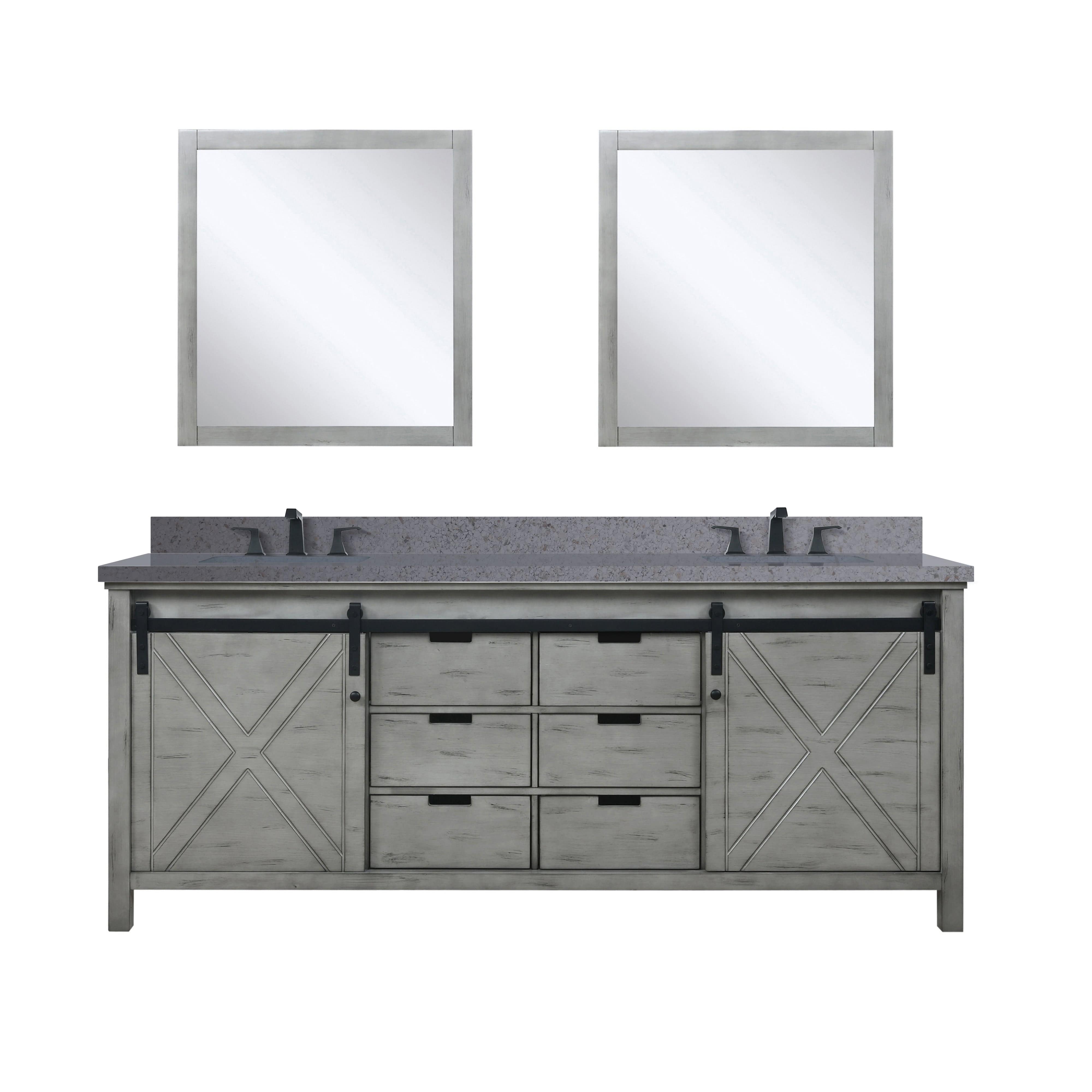 Marsyas 80" x 22" Double Bath Vanity Bathroom Vanity - Shop at Home Craft Studio - 5