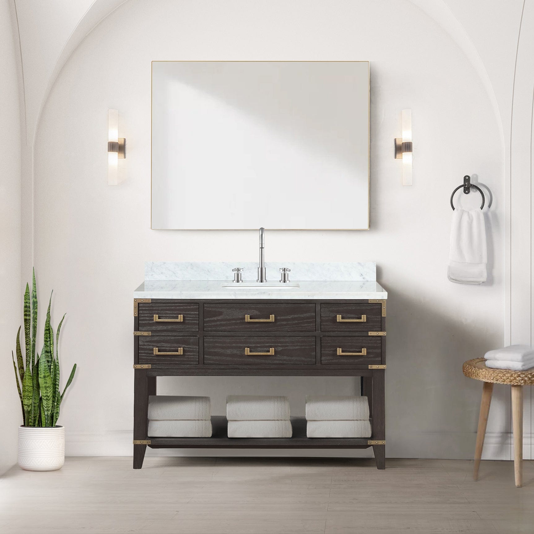 Norwalk 48" x 22" Single Bath Vanity Bathroom Vanity - Shop at Home Craft Studio - 10