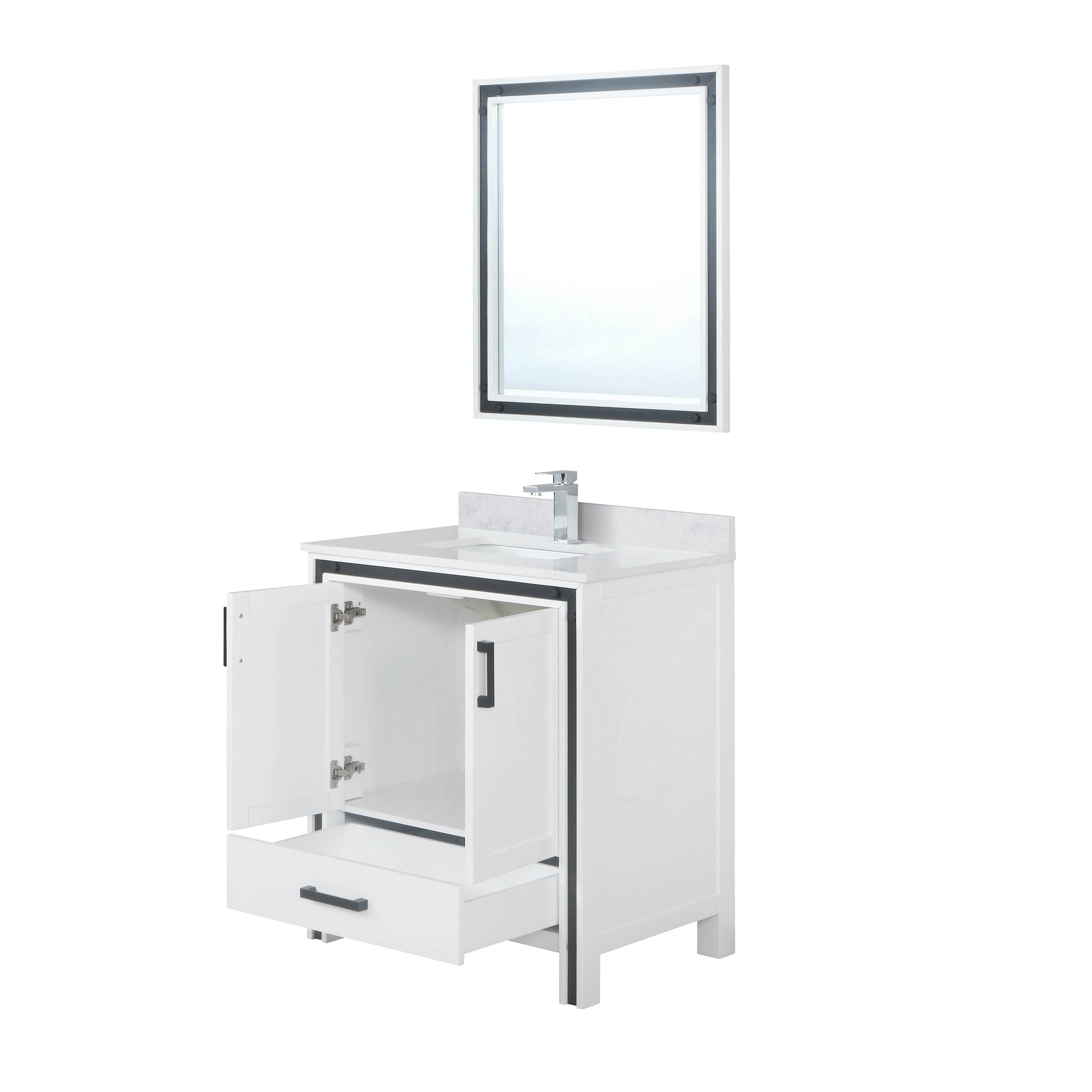 Ziva 30" x 22" Single Bath Vanity Bathroom Vanity - Shop at Home Craft Studio - 4