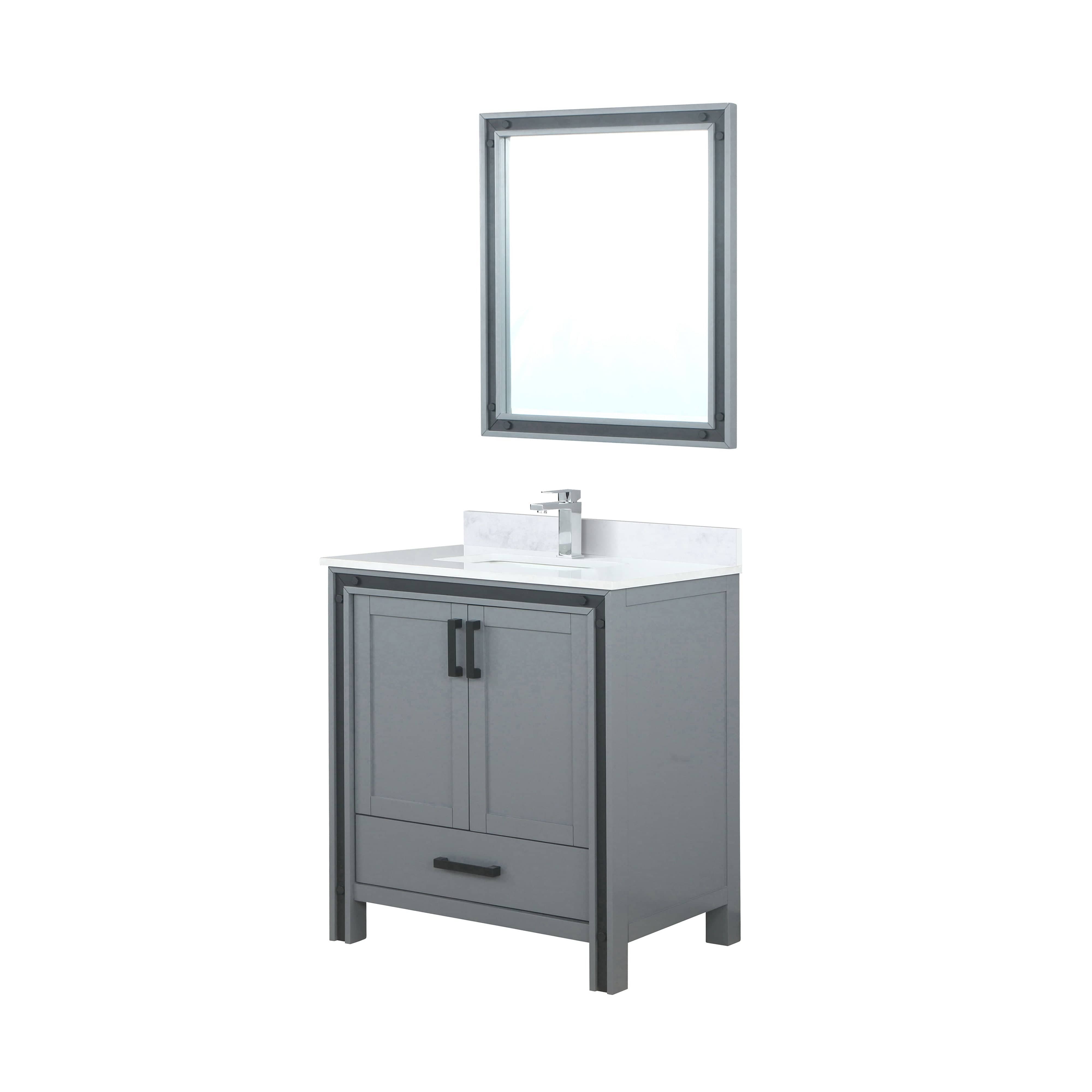 Ziva 30" x 22" Single Bath Vanity Bathroom Vanity - Shop at Home Craft Studio - 9