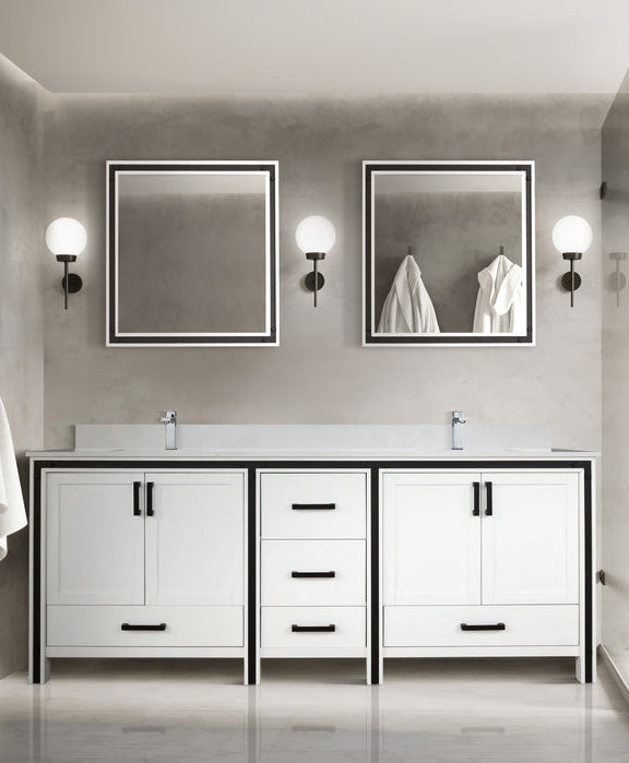 Ziva 84" x 22" Double Bath Vanity Bathroom Vanity - Shop at Home Craft Studio - 8