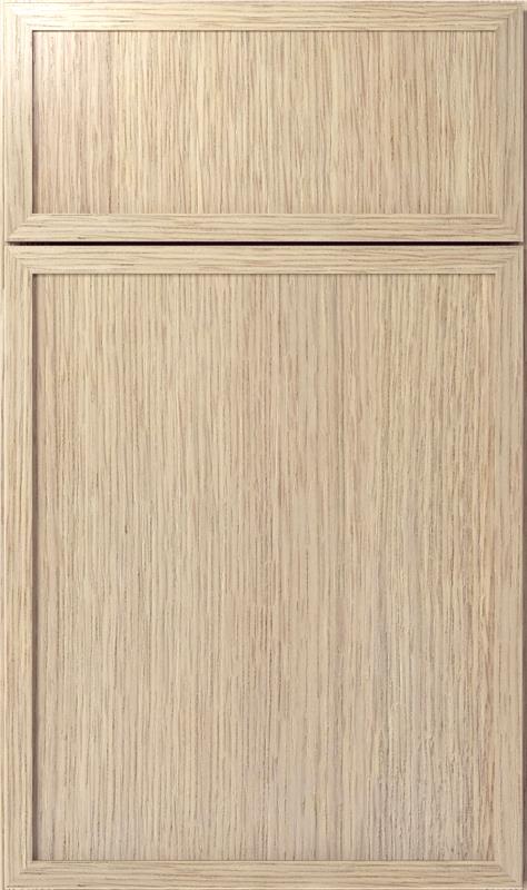 Allure Luna Desert Oak cabinet door with smooth finishes and minimalistic design, showcasing modern elegance.
