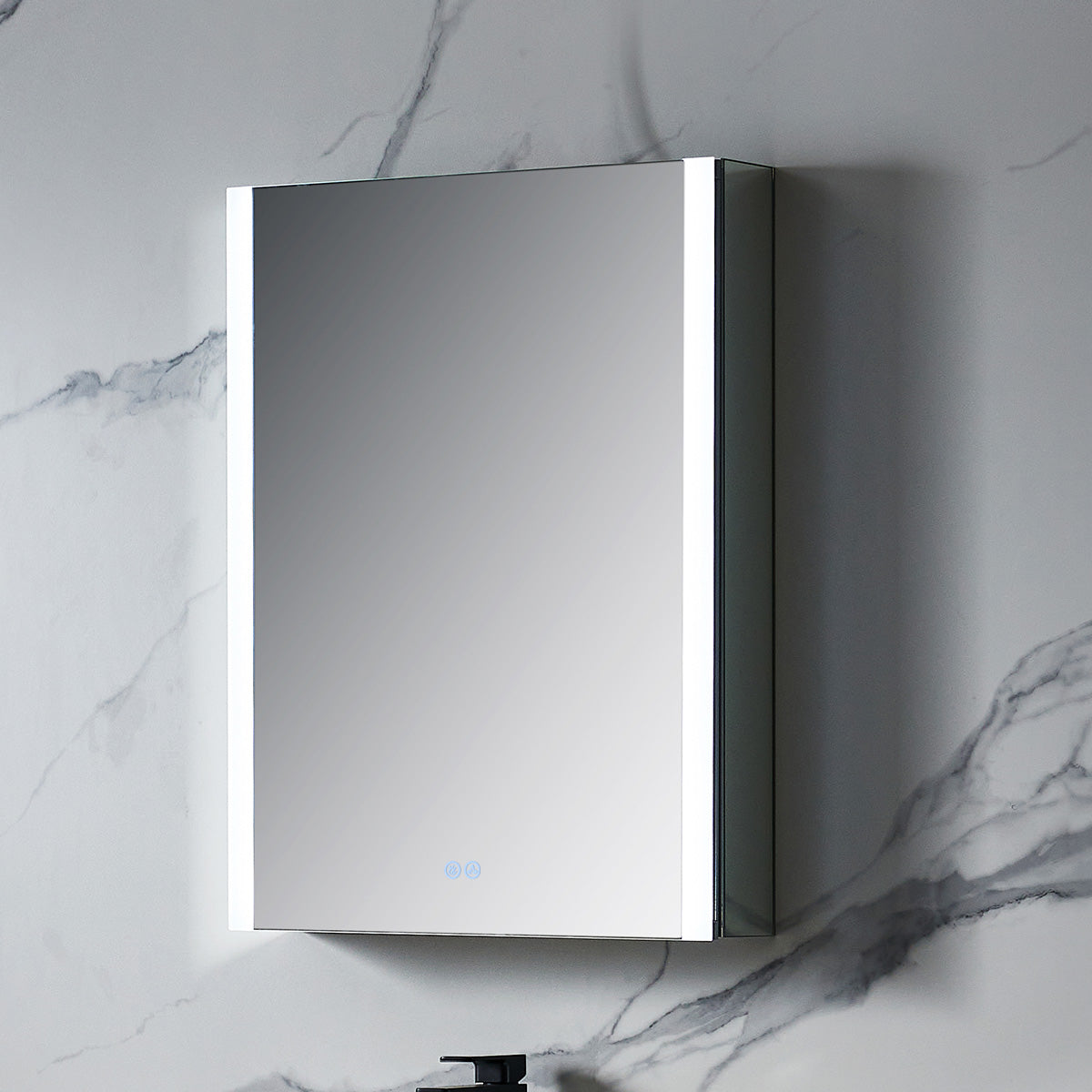 Pollux- 24 Inch LED Medicine Cabinet