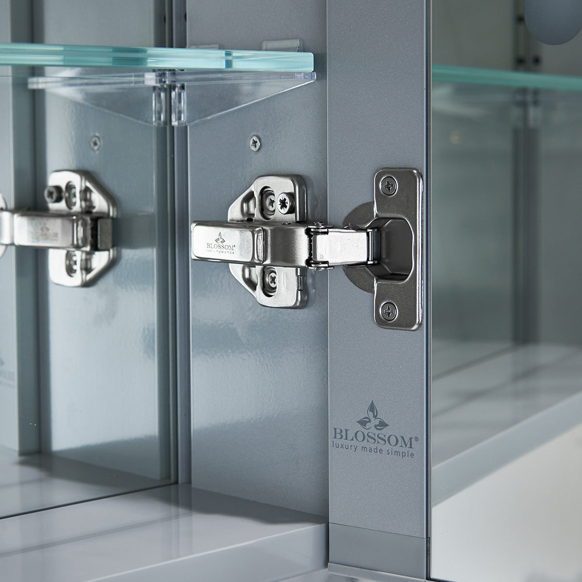 Pollux- 24 Inch LED Medicine Cabinet