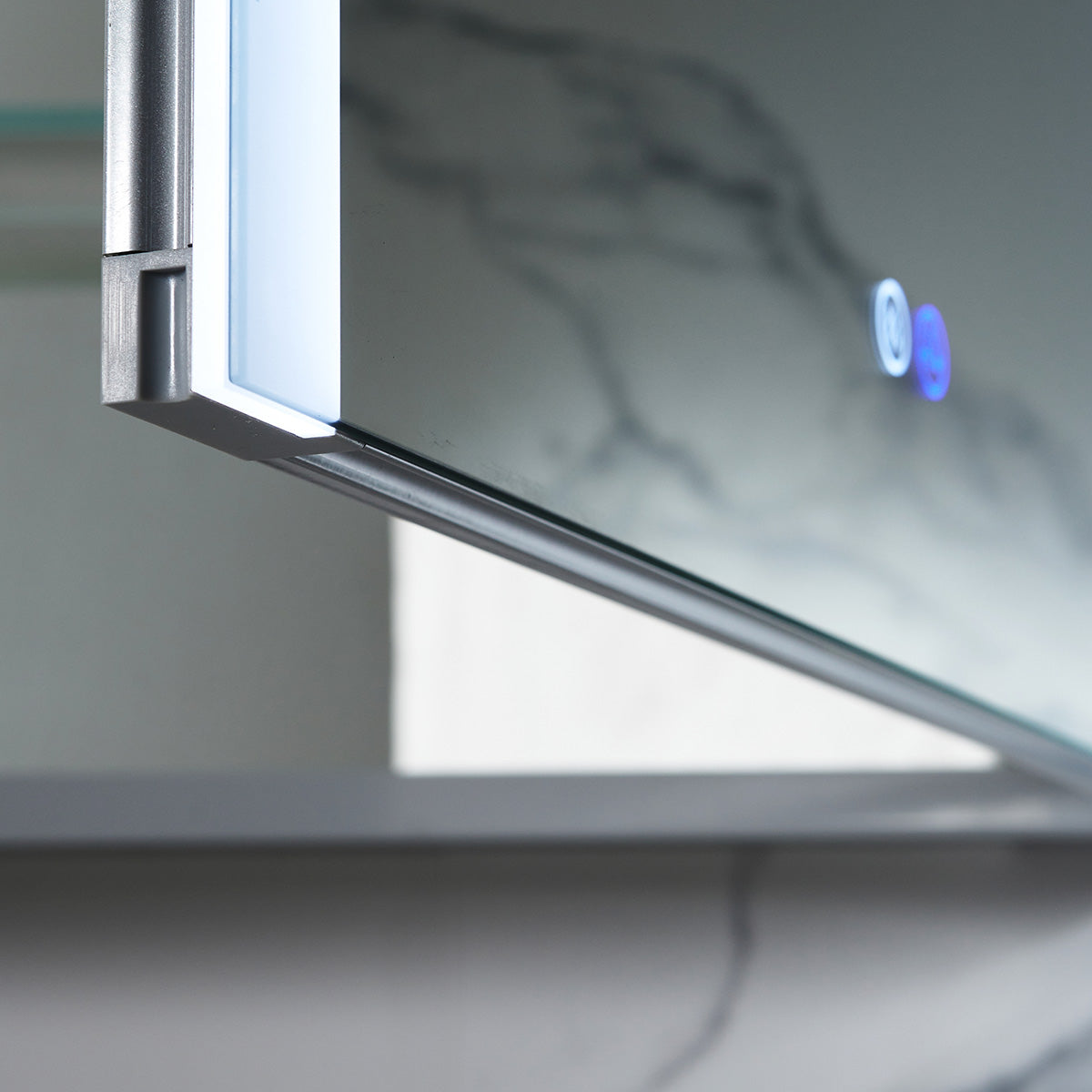 Pollux- 24 Inch LED Medicine Cabinet