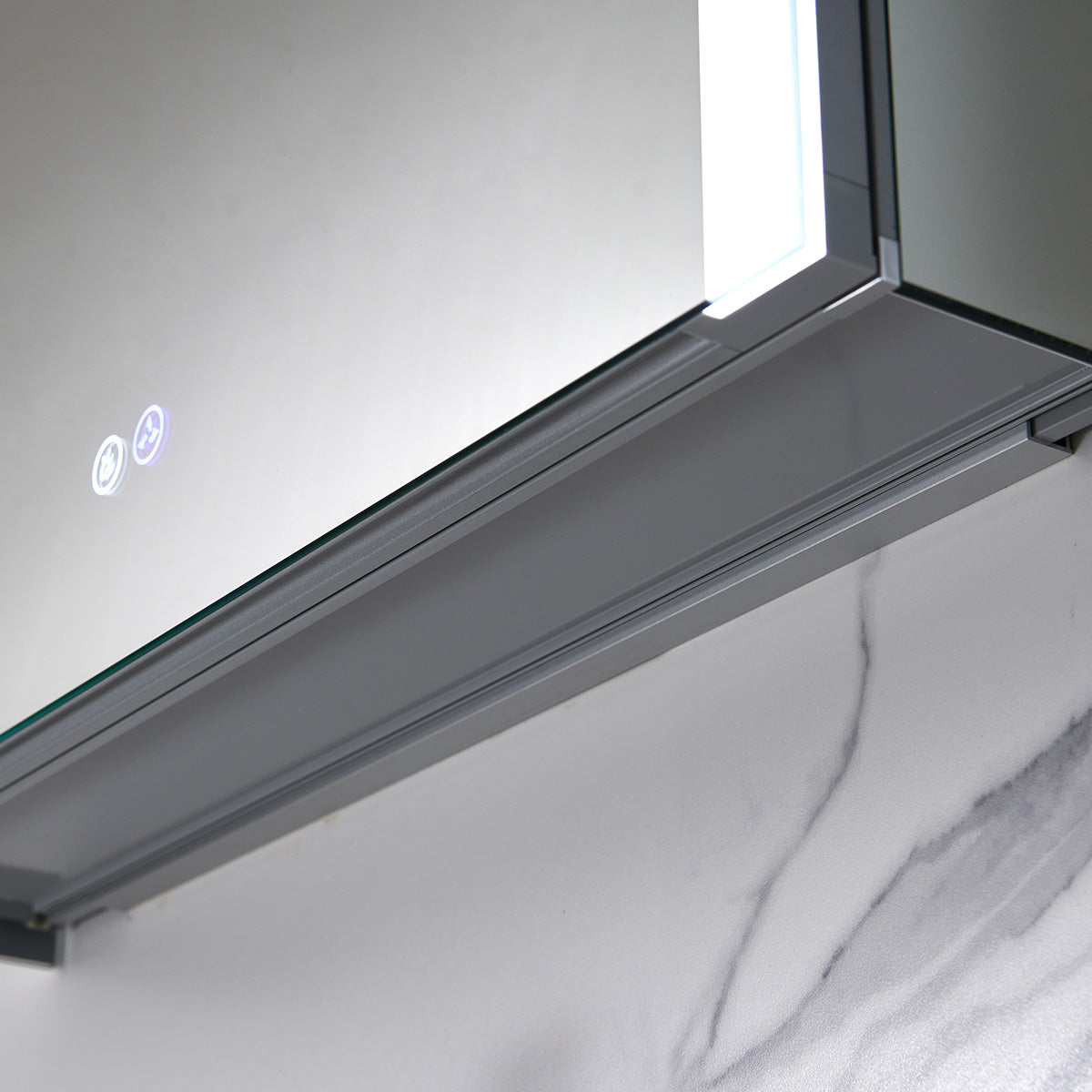 Pollux- 24 Inch LED Medicine Cabinet