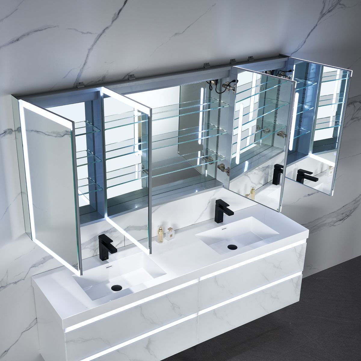 Capella – 72 Inch LED Medicine Cabinet