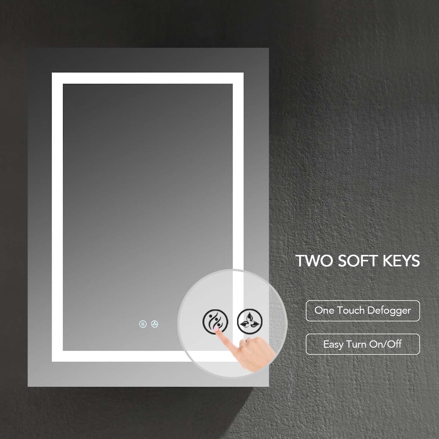 Vega – 20 Inches LED Medicine Cabinet