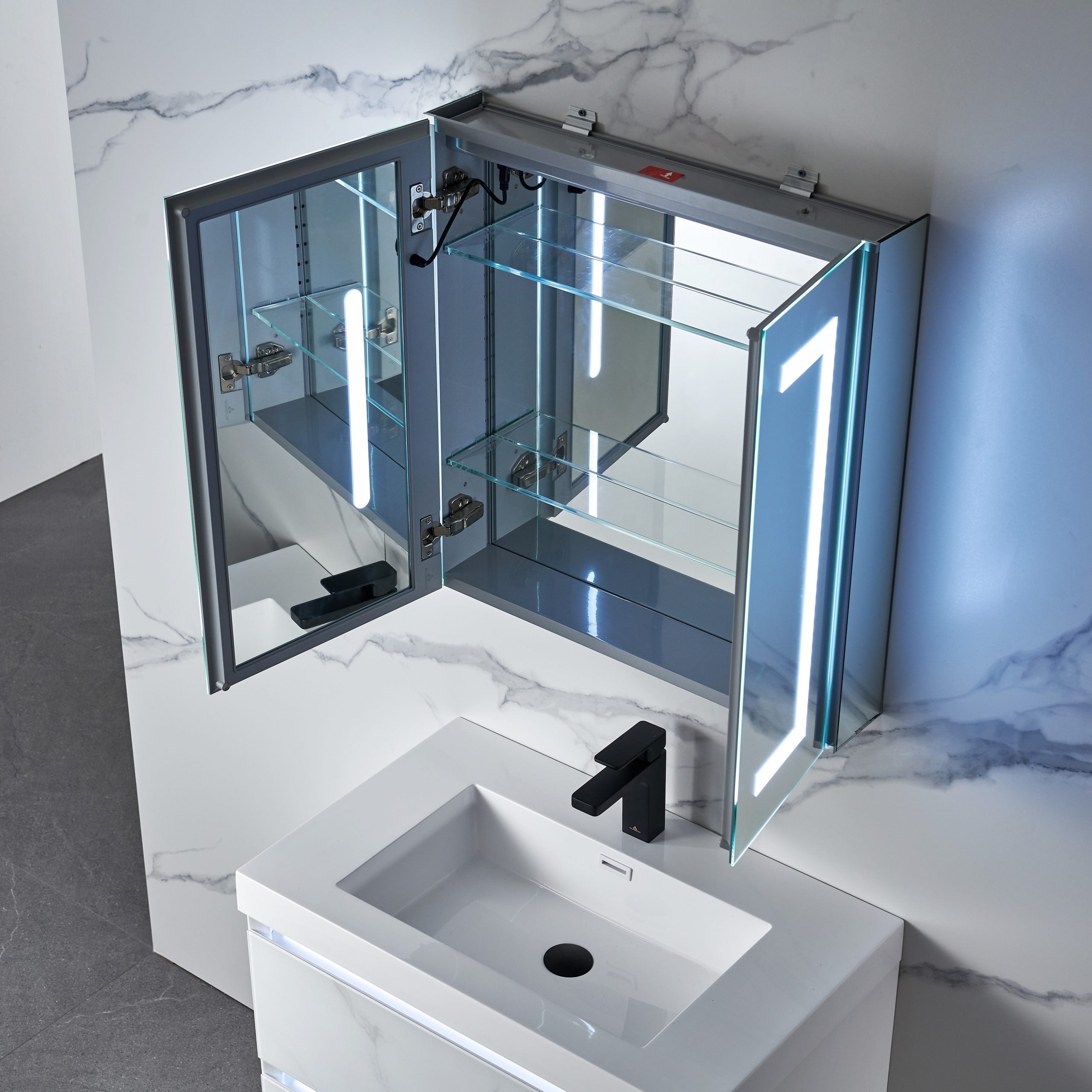 Pollux- 30 Inch LED Medicine Cabinet