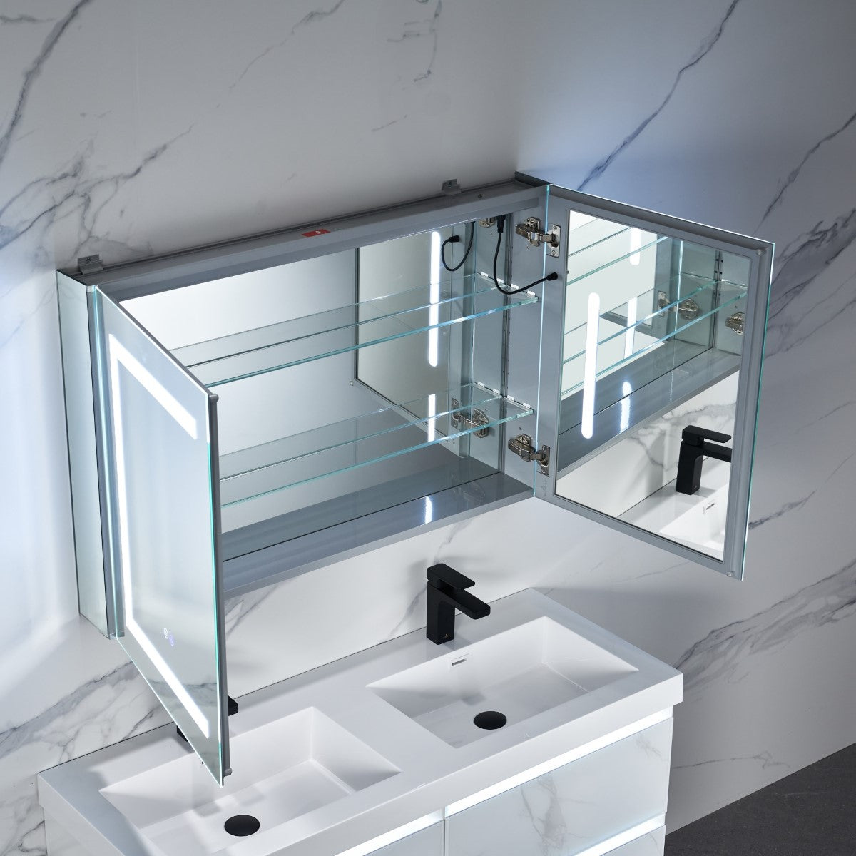 Rigel – 40 Inch LED Medicine Cabinet