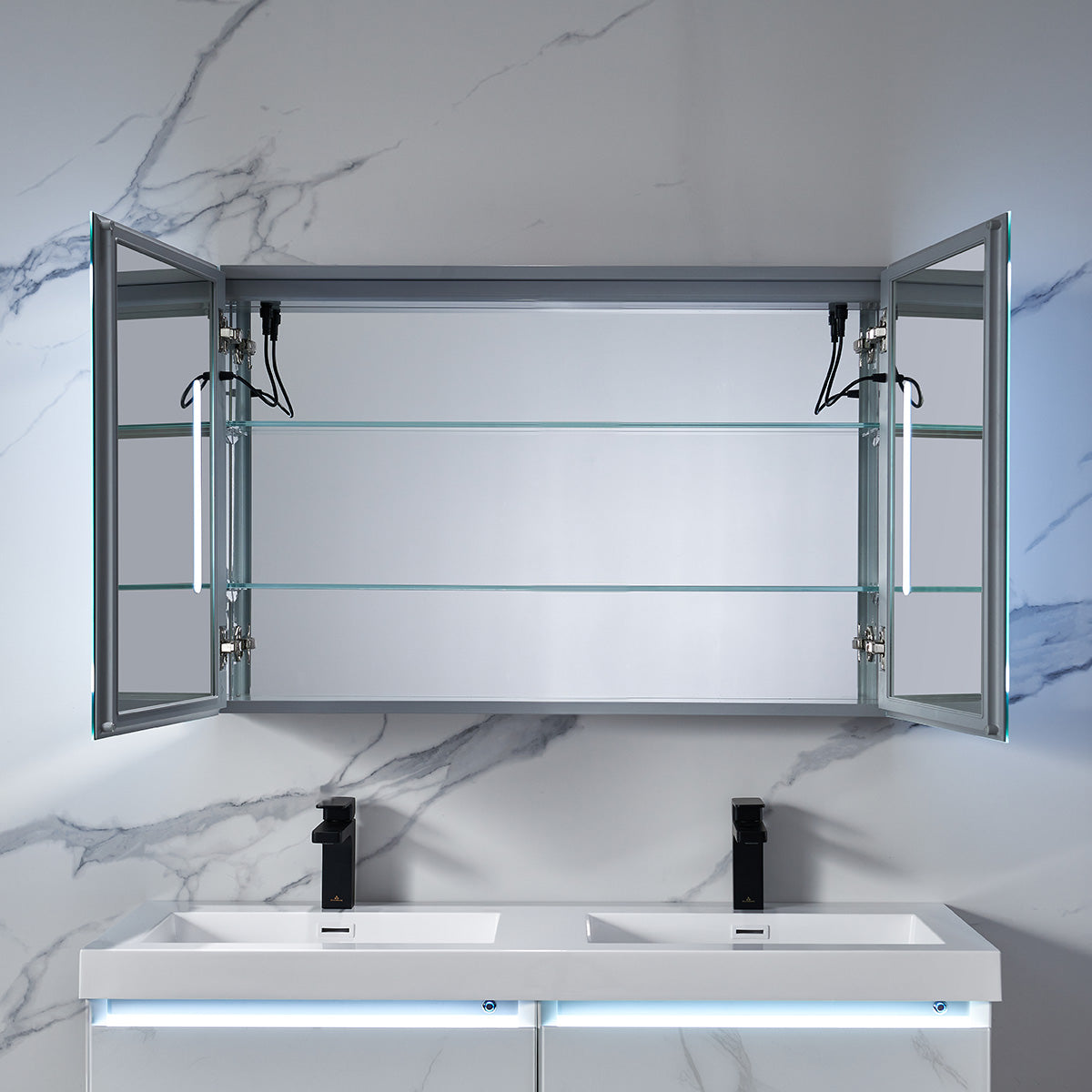 Rigel – 40 Inch LED Medicine Cabinet