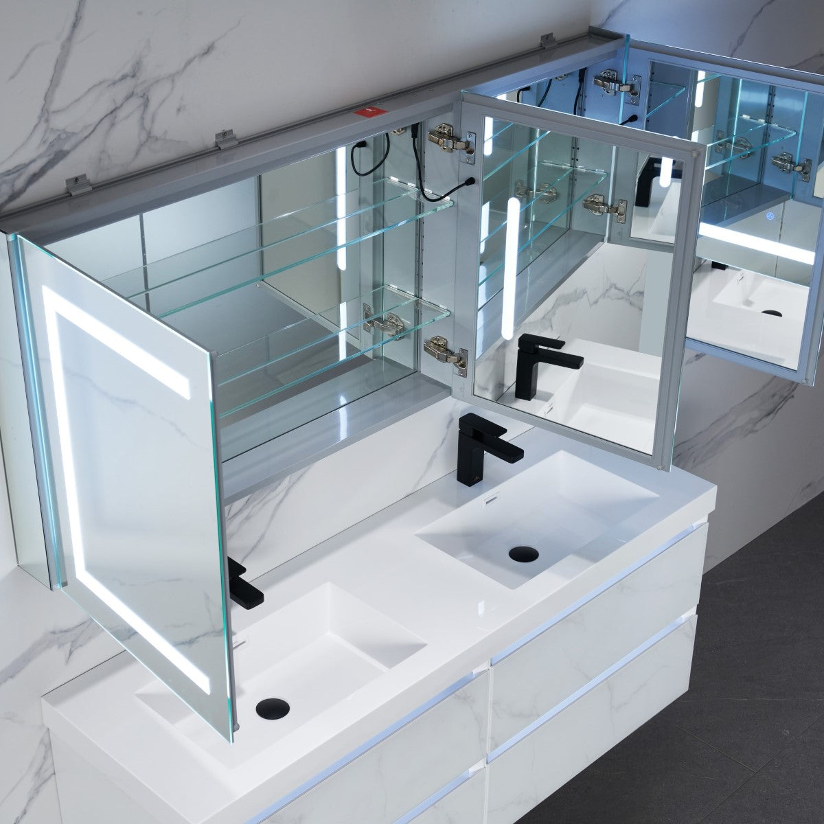 Rigel – 60 Inch LED Medicine Cabinet