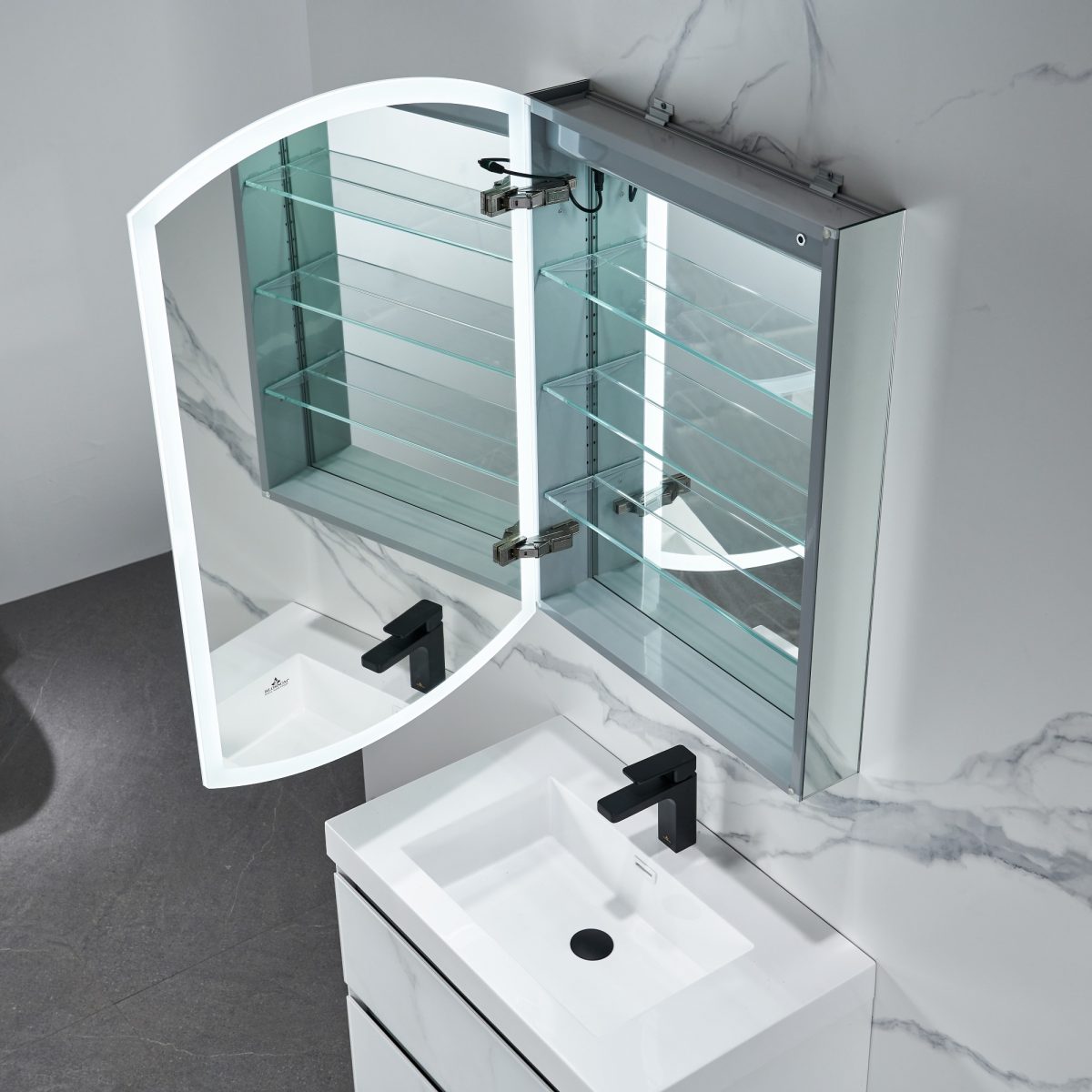 Castor – 24 Inch LED Medicine Cabinet