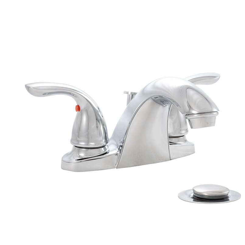 2 HANDLE BATHROOM FAUCET 4206-403 CHROME Kitchen & Bathroom Faucets - Shop at Home Craft Studio - 1